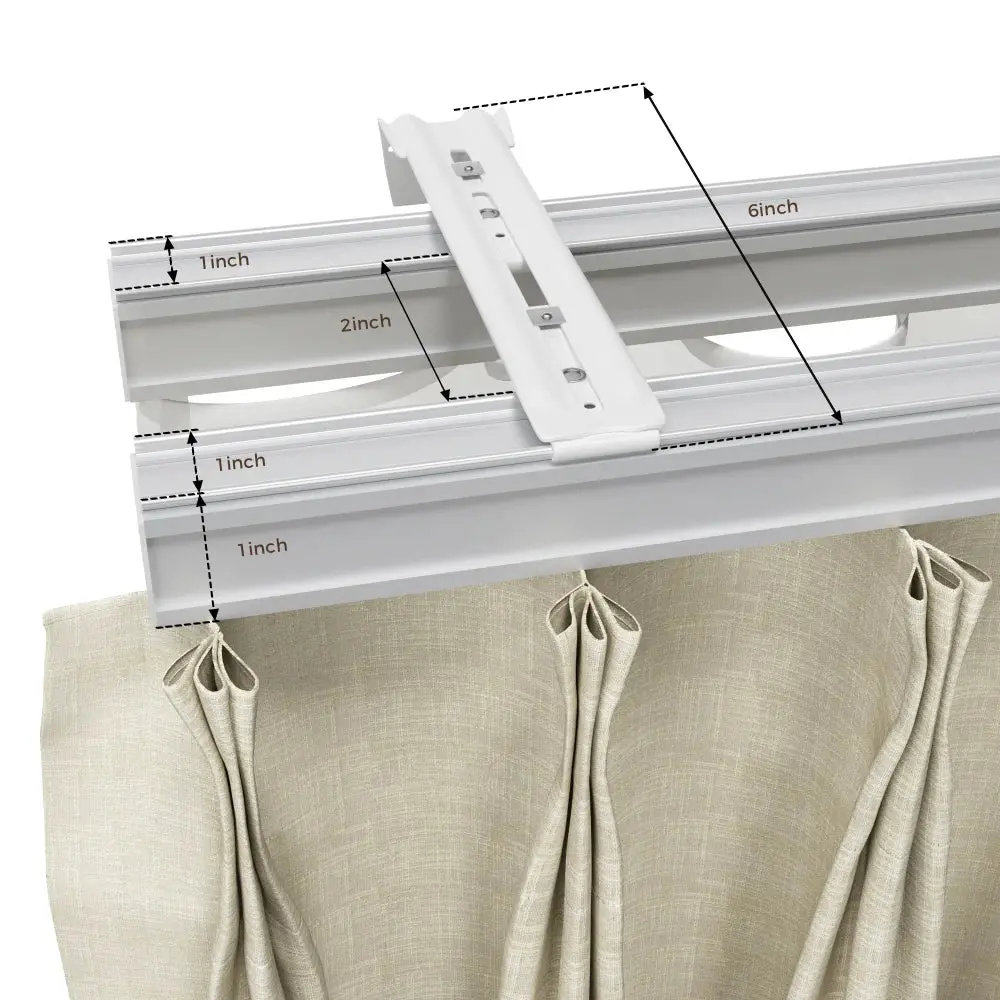 Adam Double Curtain Track - Image 3