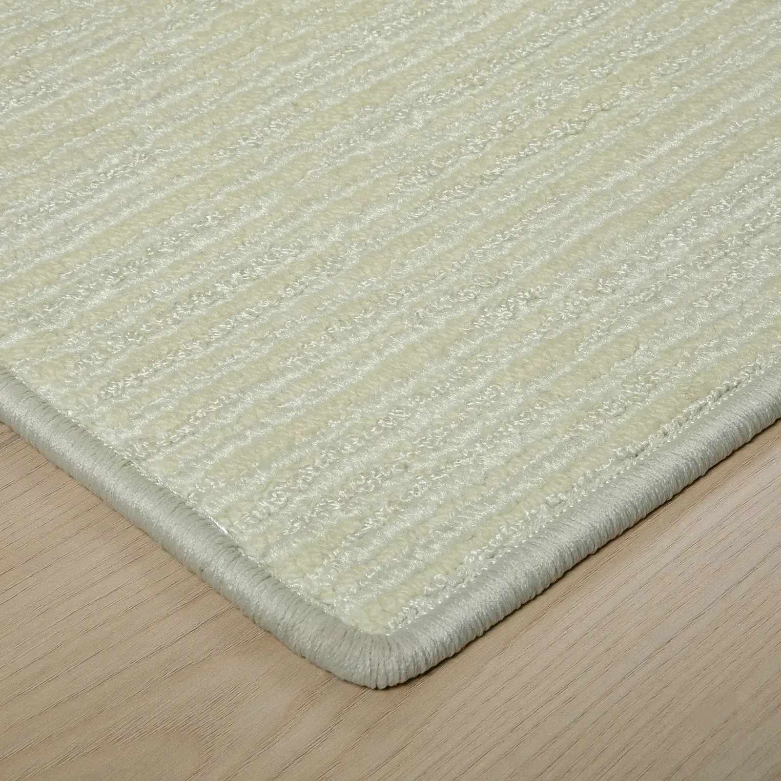 Addison Neutral Textured Wool Rug - Image 13
