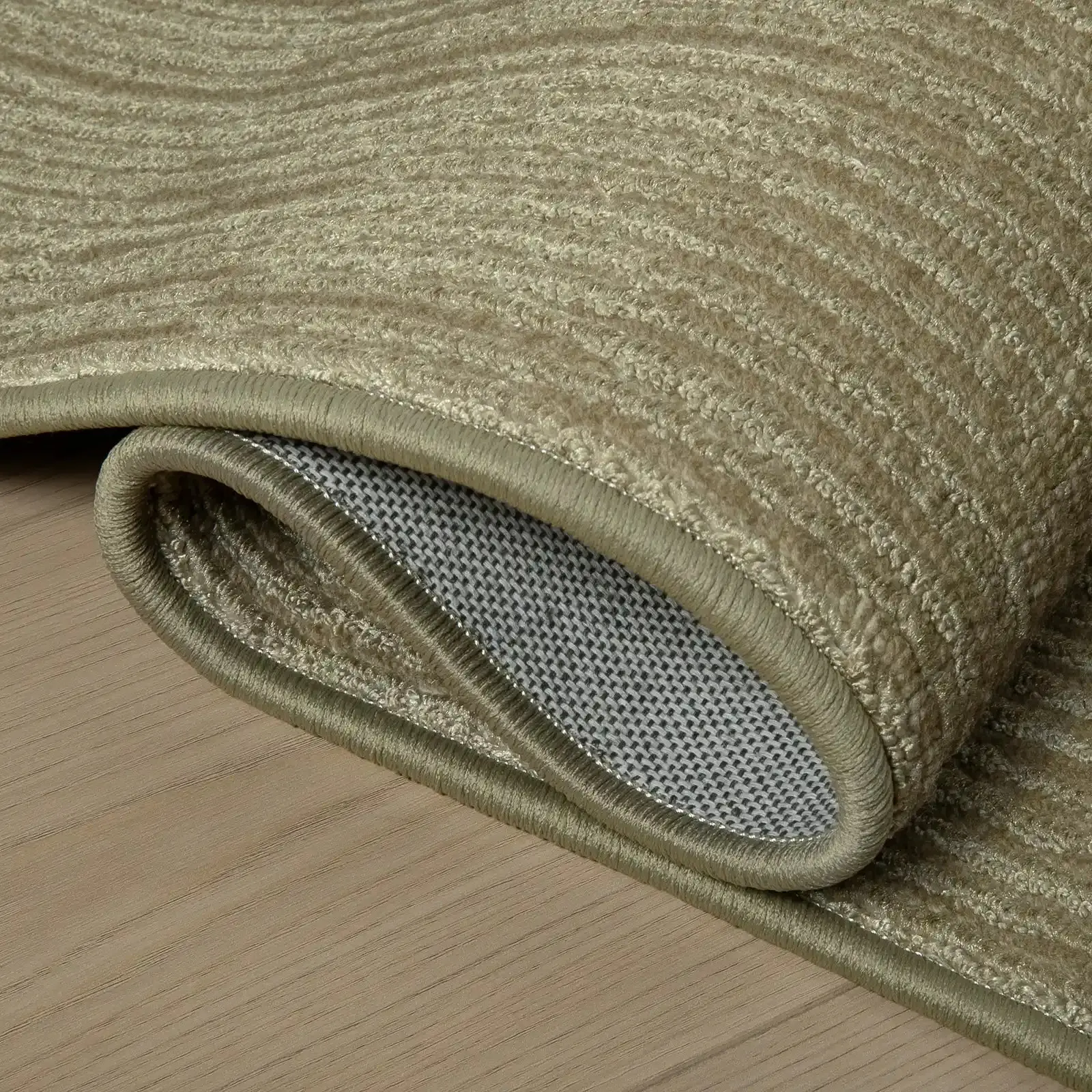 Addison Neutral Textured Wool Rug - Image 20