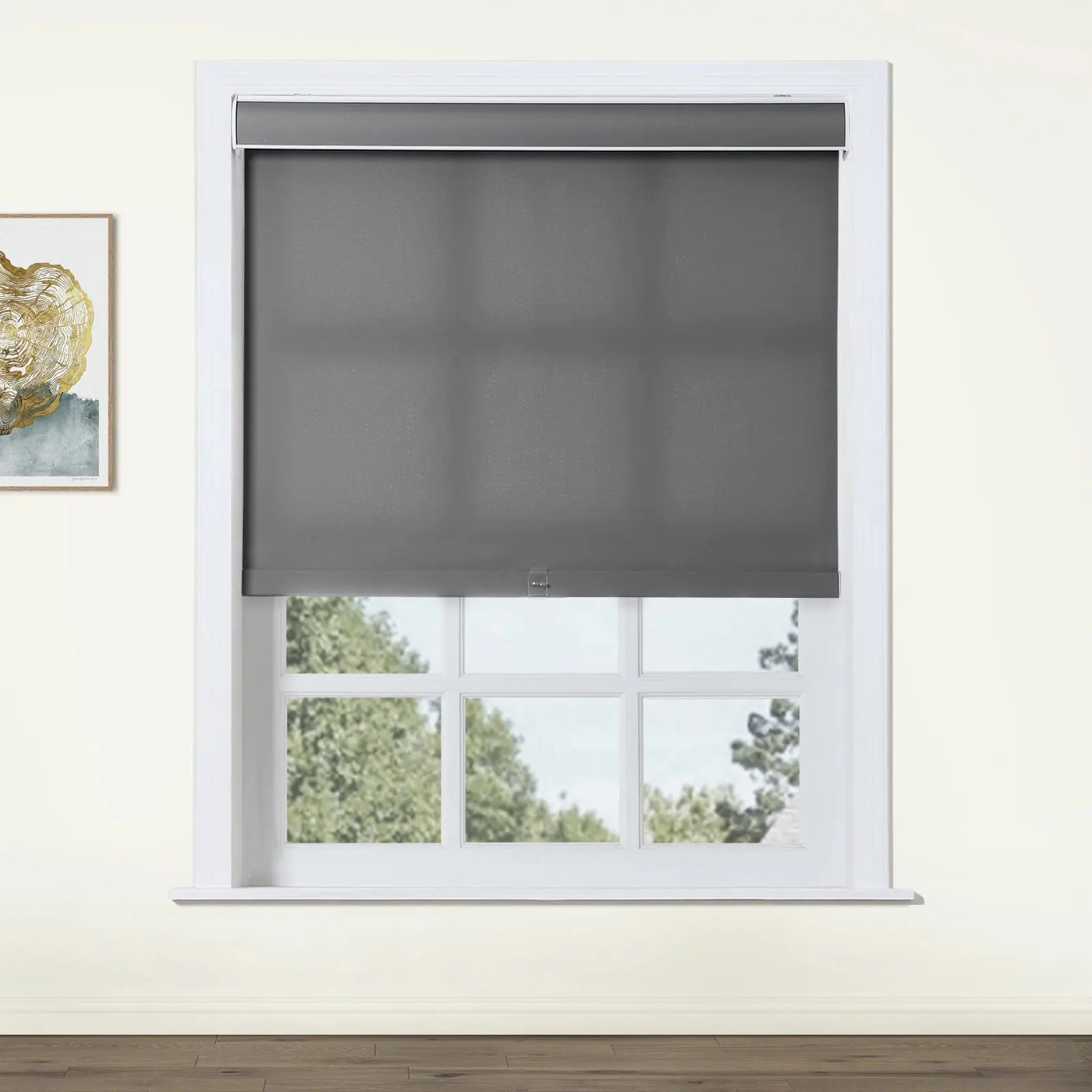 Alvin Basic Room Darkening Cordless Roller Shades - Image 92
