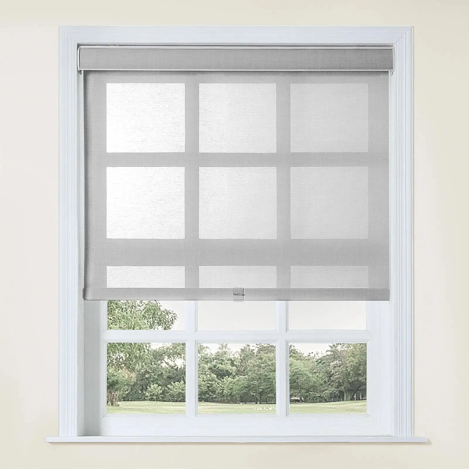 Alvin Motorized Sheer Light Filtering Roller Shade - Image 20