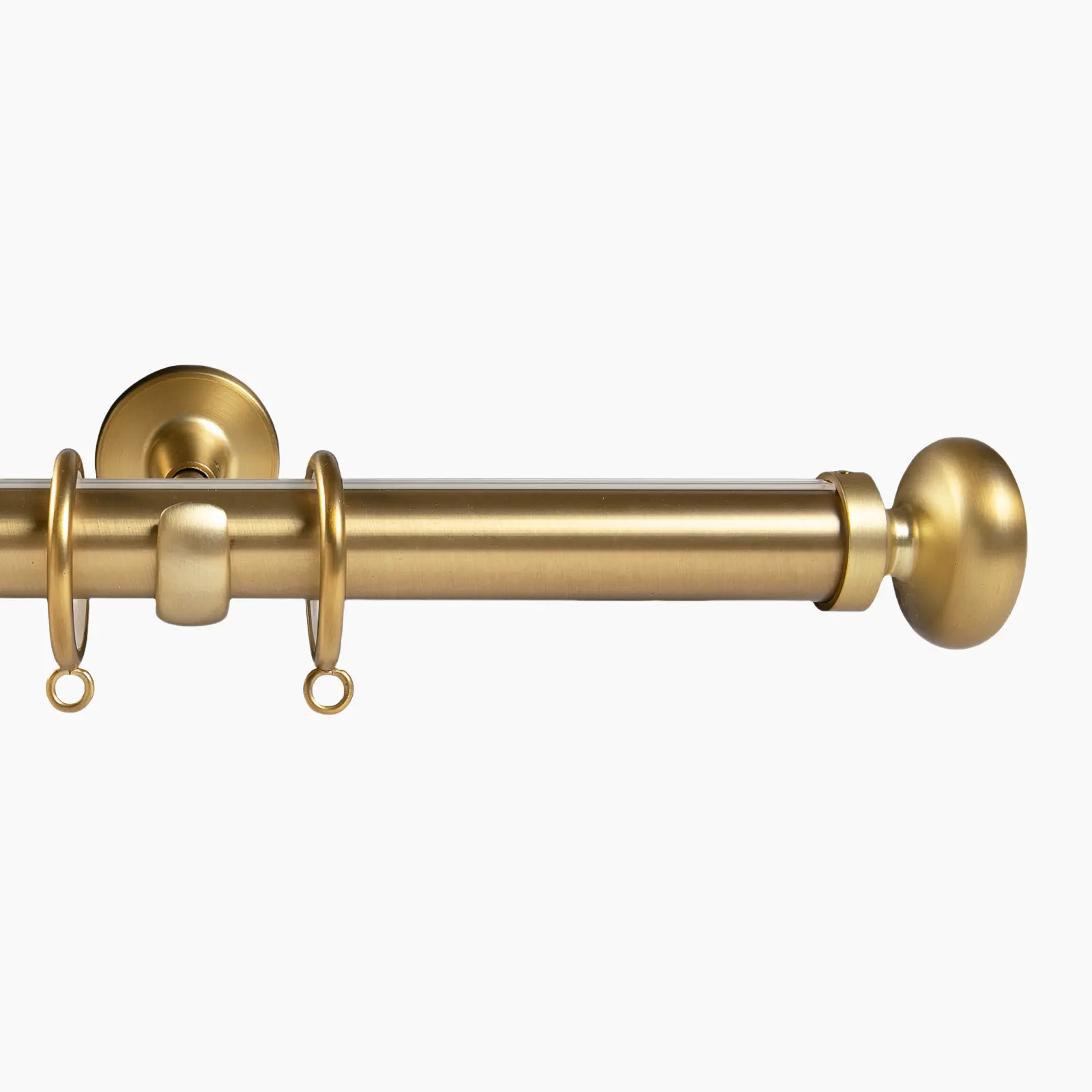 Arno Single Decorative Curtain Rod with Rings - Image 3