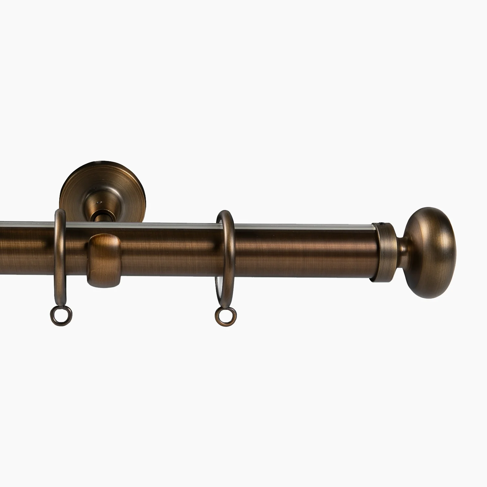 Arno Single Decorative Curtain Rod with Rings - Image 4