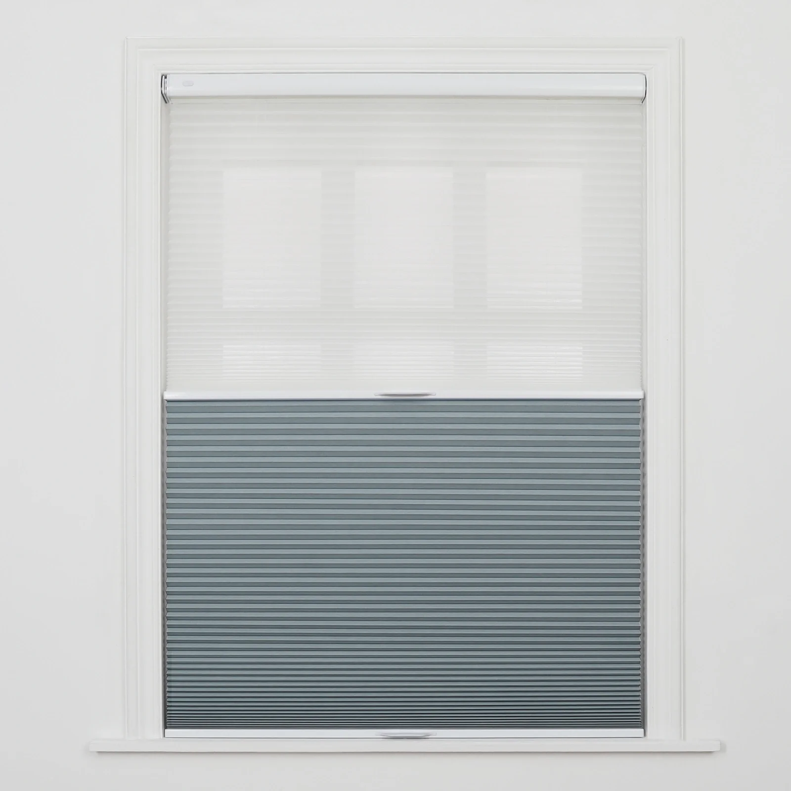 Aura No-Drill Day Night Blackout Cellular Window Shades Cordless - Image 38