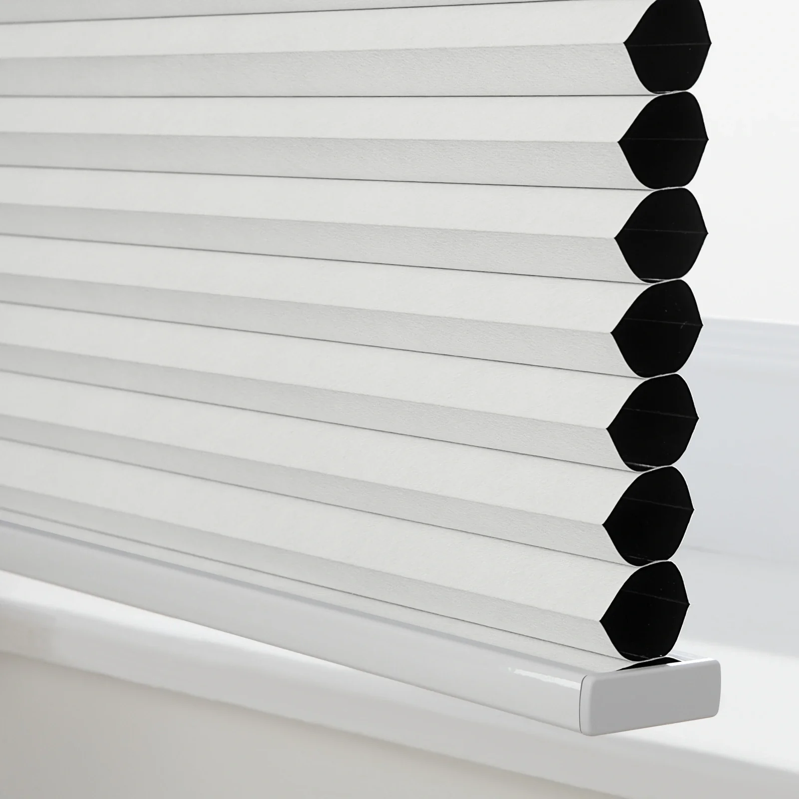 Aura No-Drill Top Down Bottom Up Blackout Cellular Window Shades Cordless - Image 19