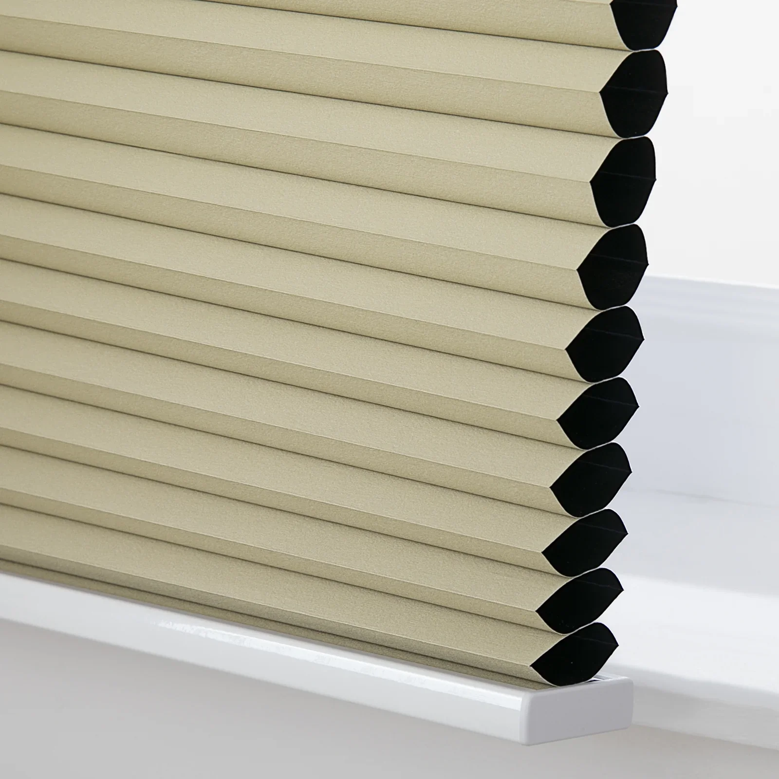 Aura No-Drill Top Down Bottom Up Blackout Cellular Window Shades Cordless - Image 36