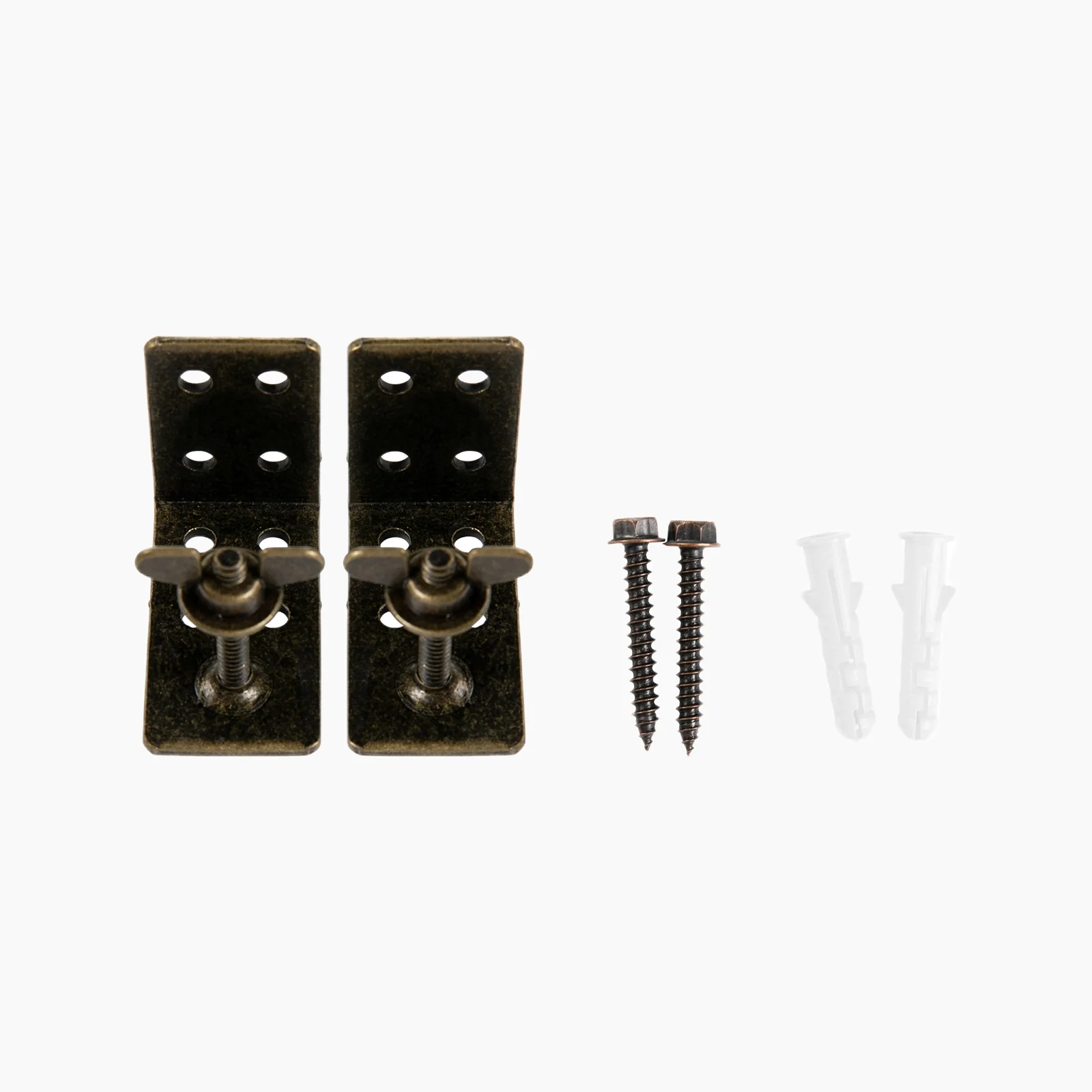 Bamboo Shade & Roman Shade Bracket Sets (Pack of 2)