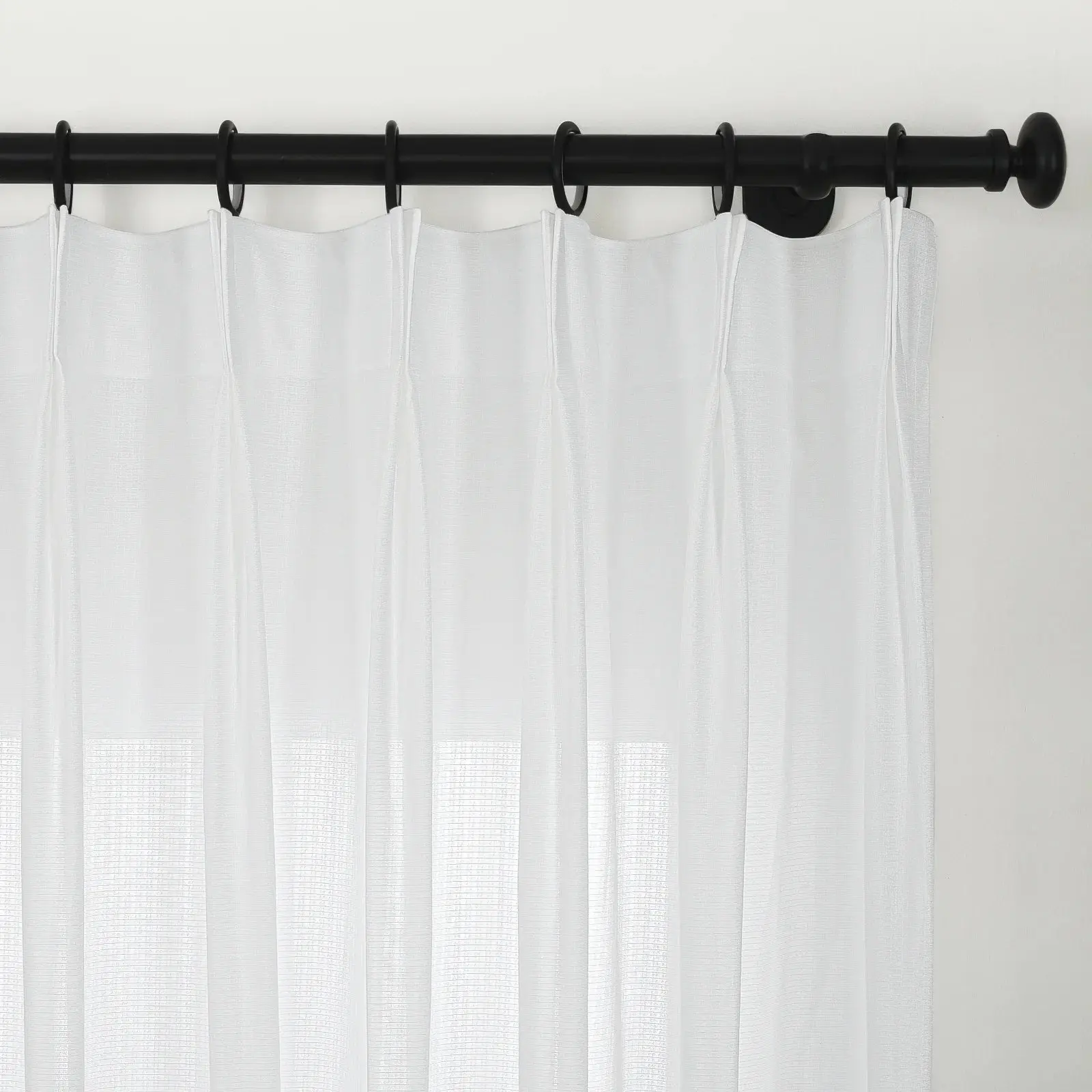 Bella Scratch Resistant Pet-Friendly Sheer Curtain Pleated - Image 12