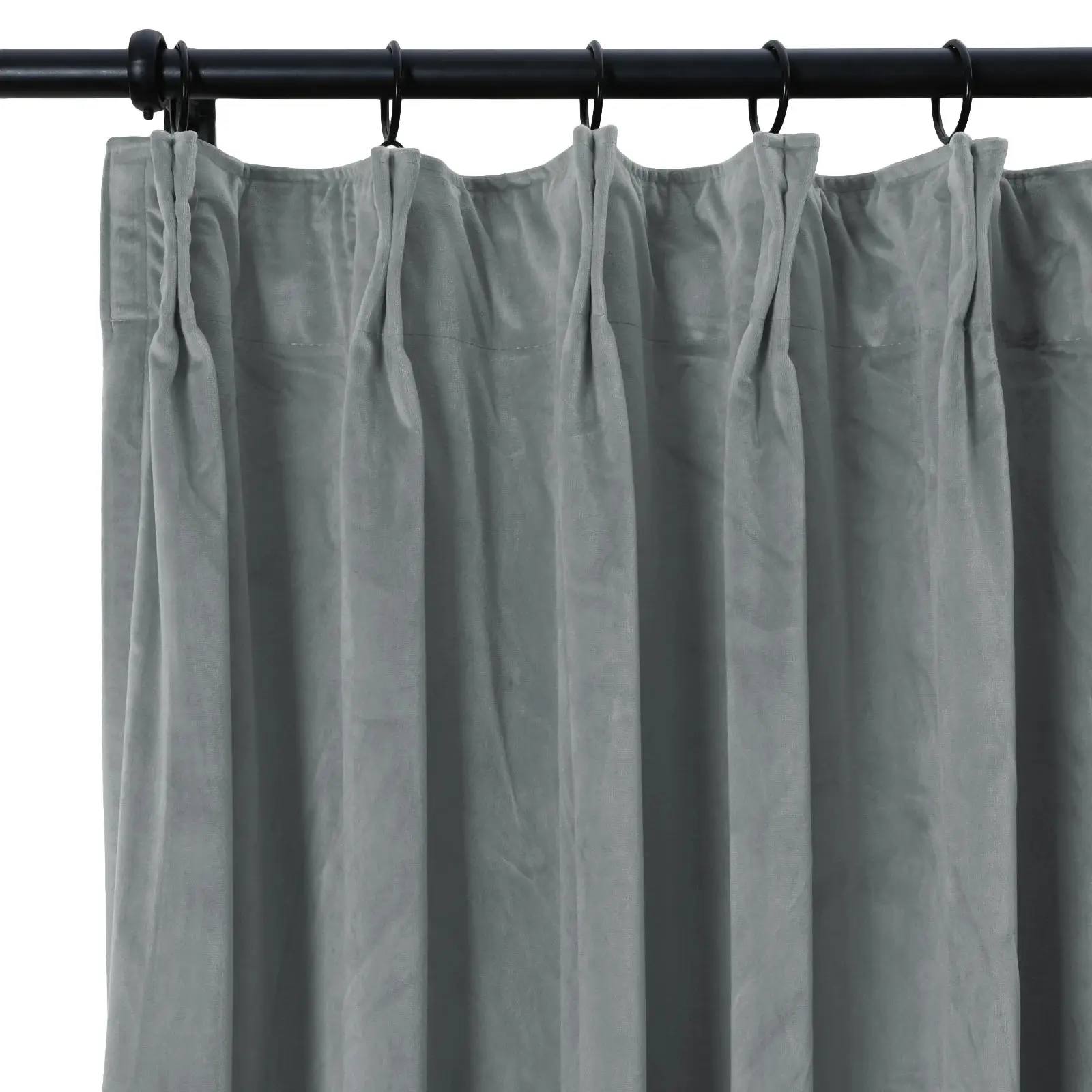 Birkin Extra Long Velvet Curtain Pleated - Image 142