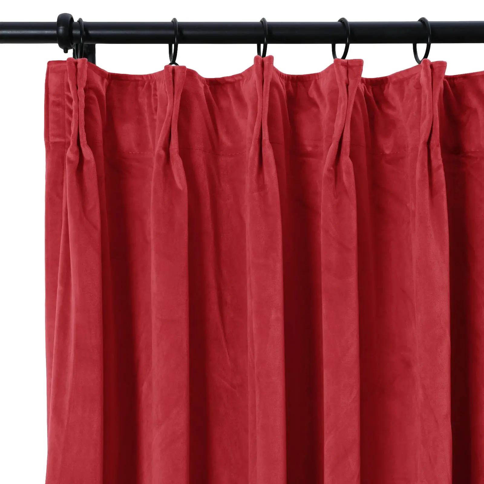 Birkin Extra Long Velvet Curtain Pleated - Image 172