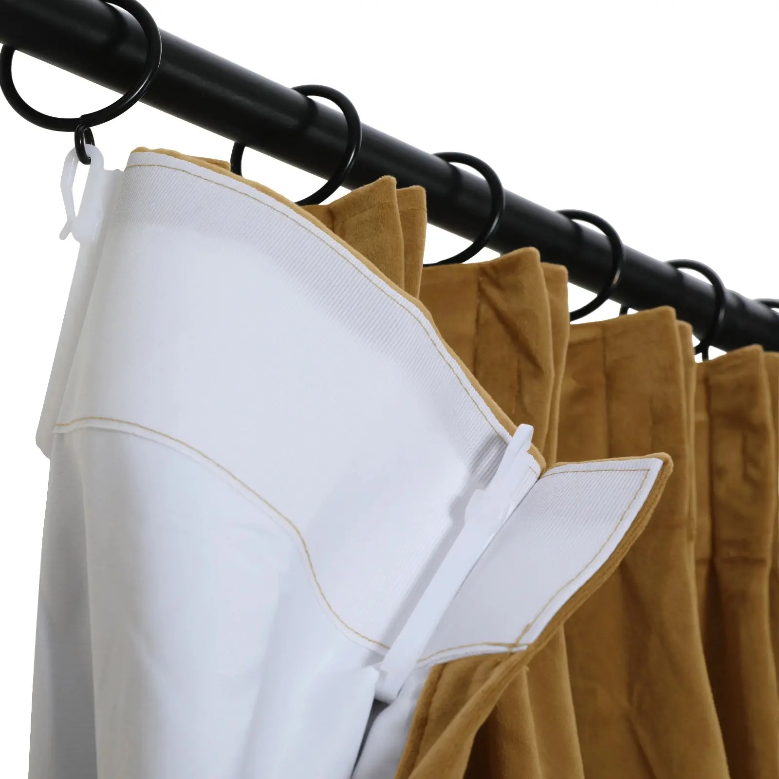 Birkin Extra Long Velvet Curtain Pleated - Image 185