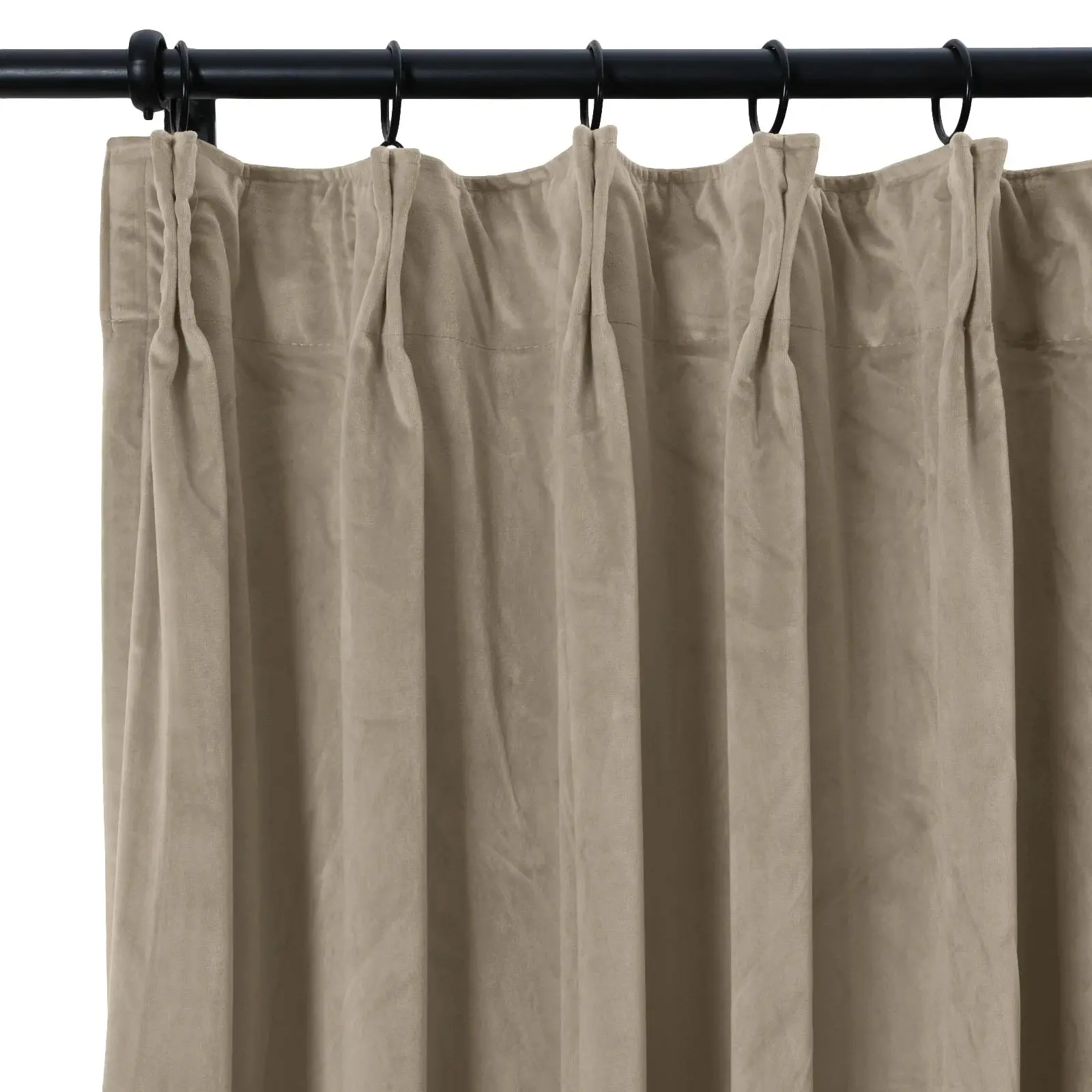 Birkin Extra Long Velvet Curtain Pleated - Image 202
