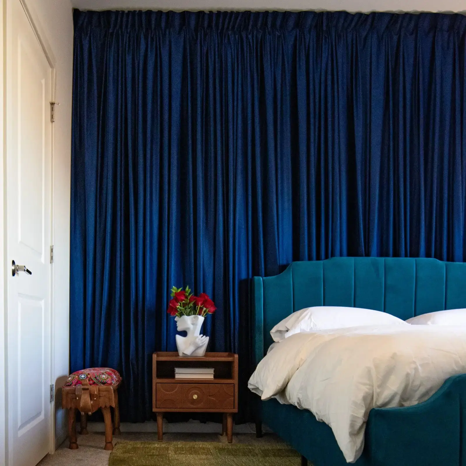 Birkin Extra Long Velvet Curtain Pleated - Image 64