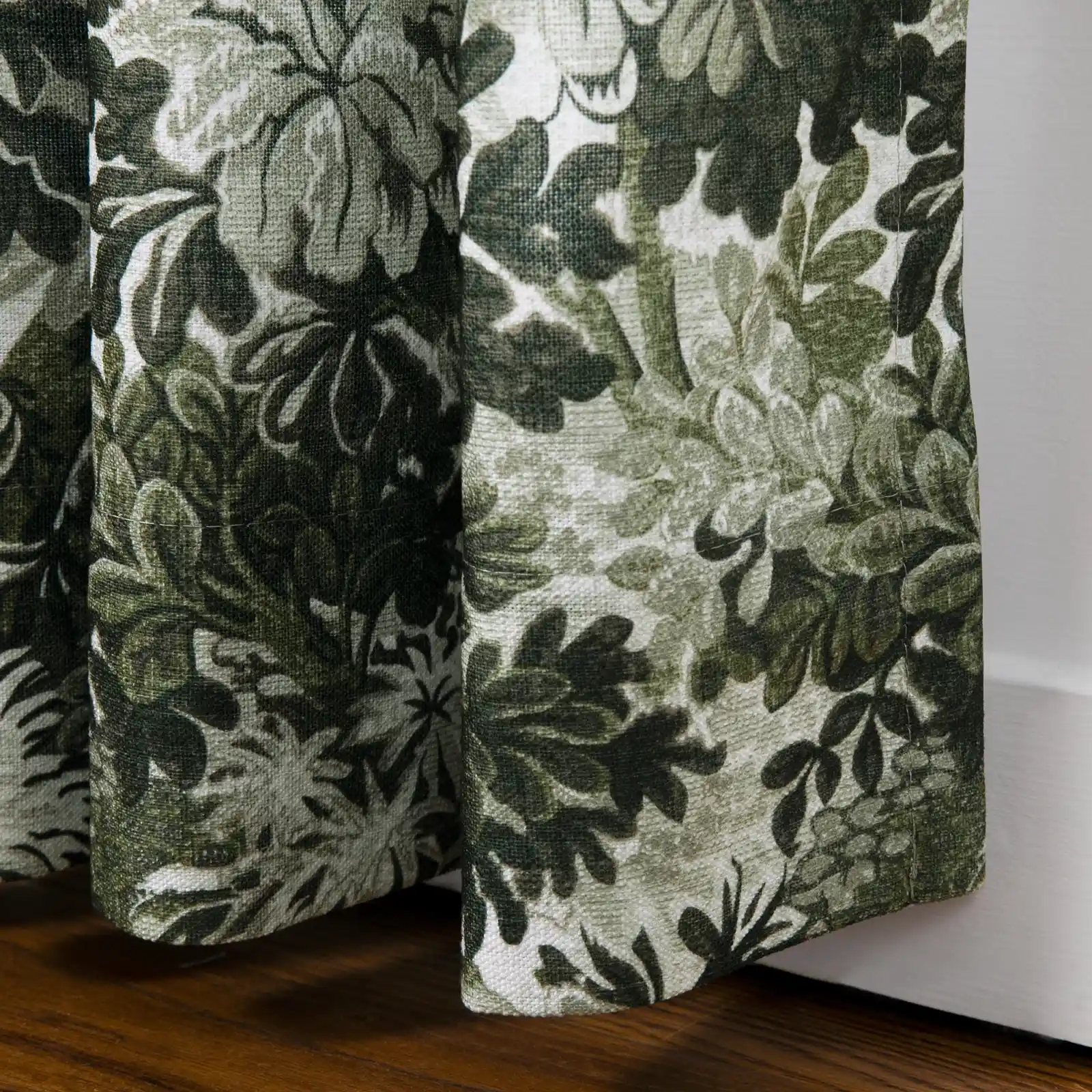 Britt Bengoechea Floral Print Linen Cotton Drapery Pleated - Image 72