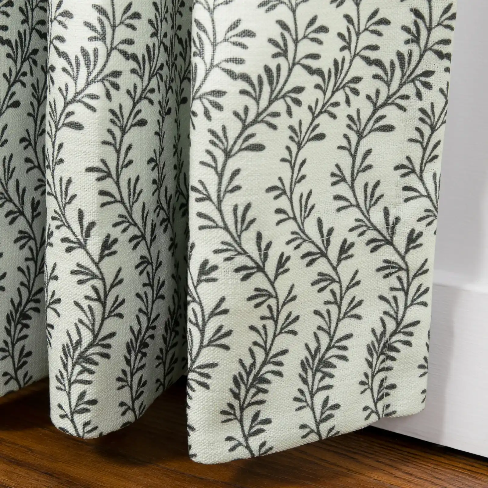 Britt Bengoechea Floral Print Linen Cotton Drapery Pleated - Image 97