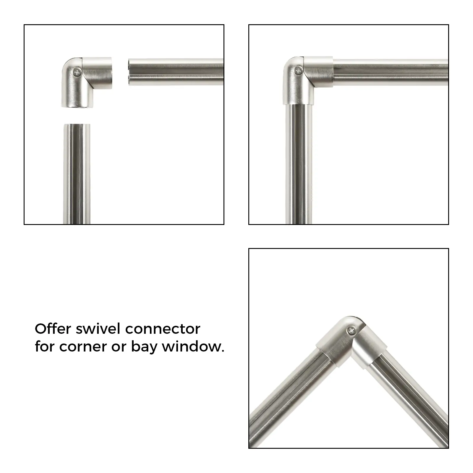 Cato Bay Window Curtain Traverse Rod - Image 10