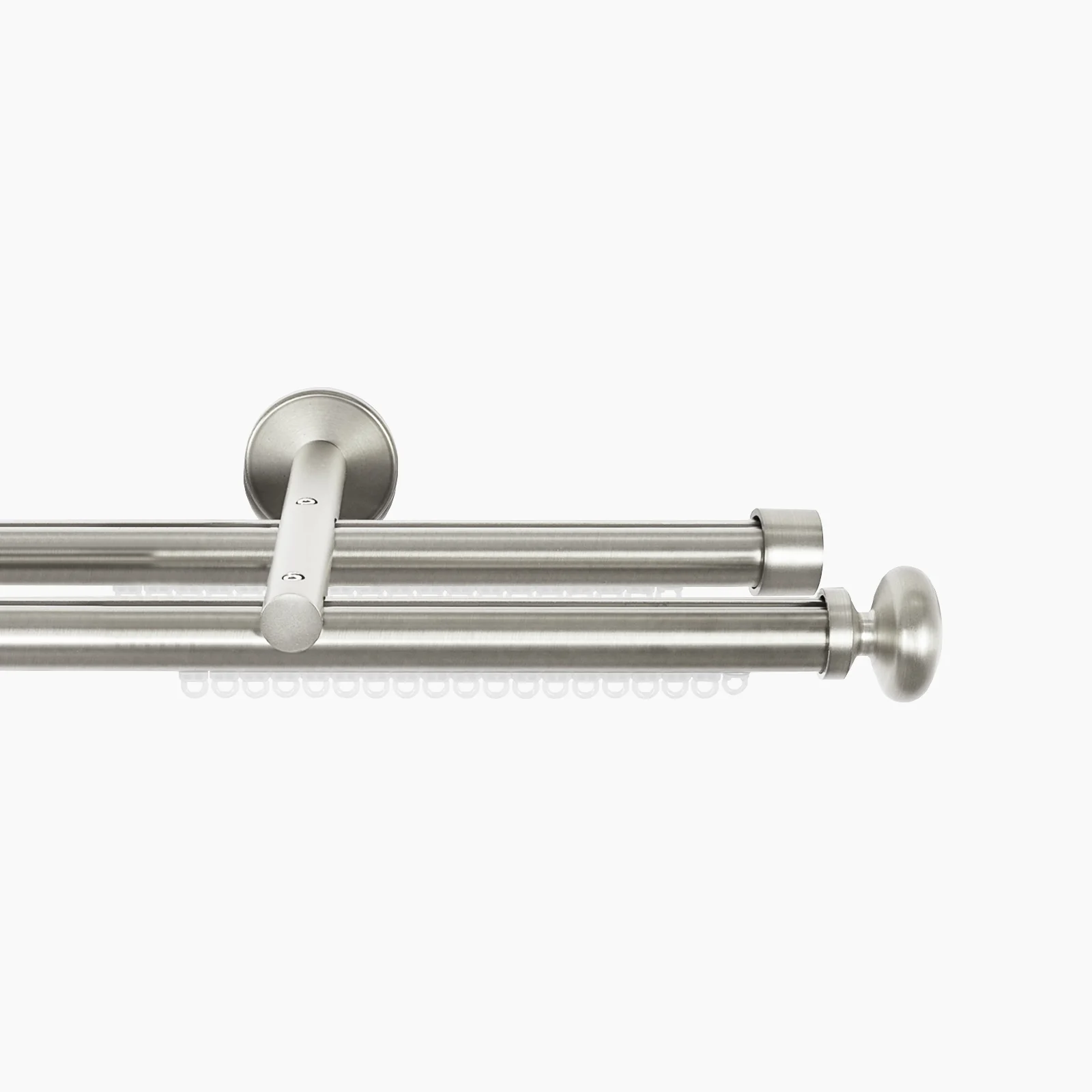 Cato Double Decorative Traverse Curtain Rod - Image 5