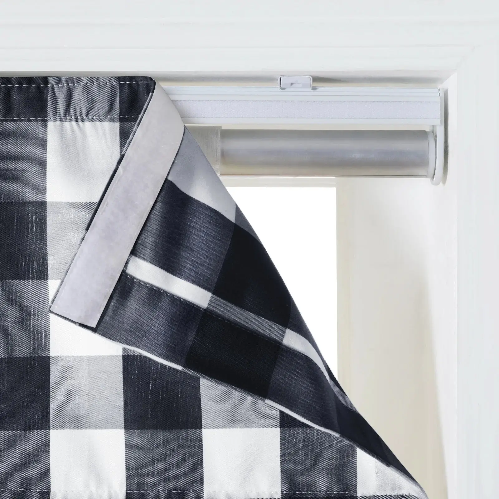 Celia Patterned Roman Shade Cordless - Image 93