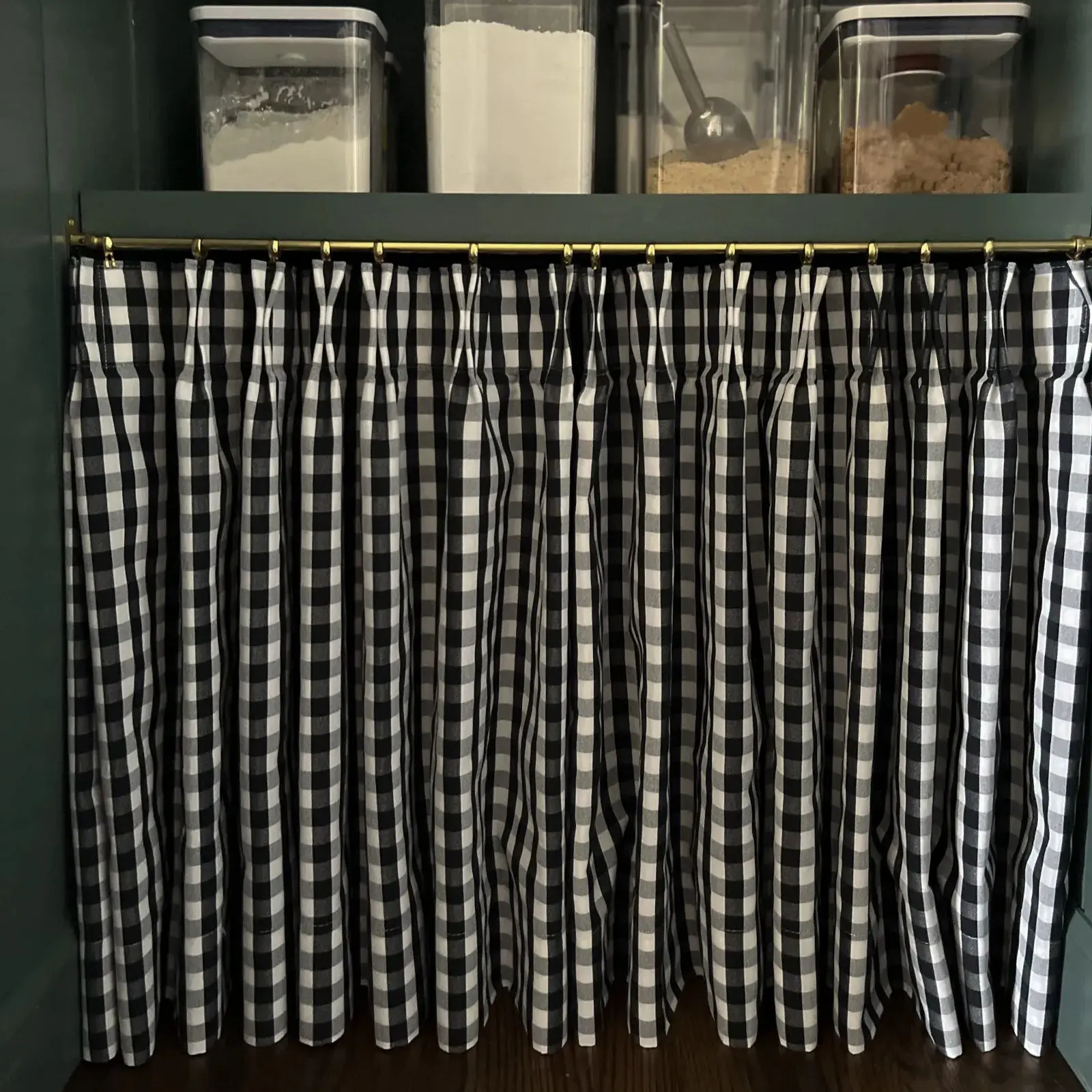 Celia Striped Plaid Cafe Curtain - Image 18