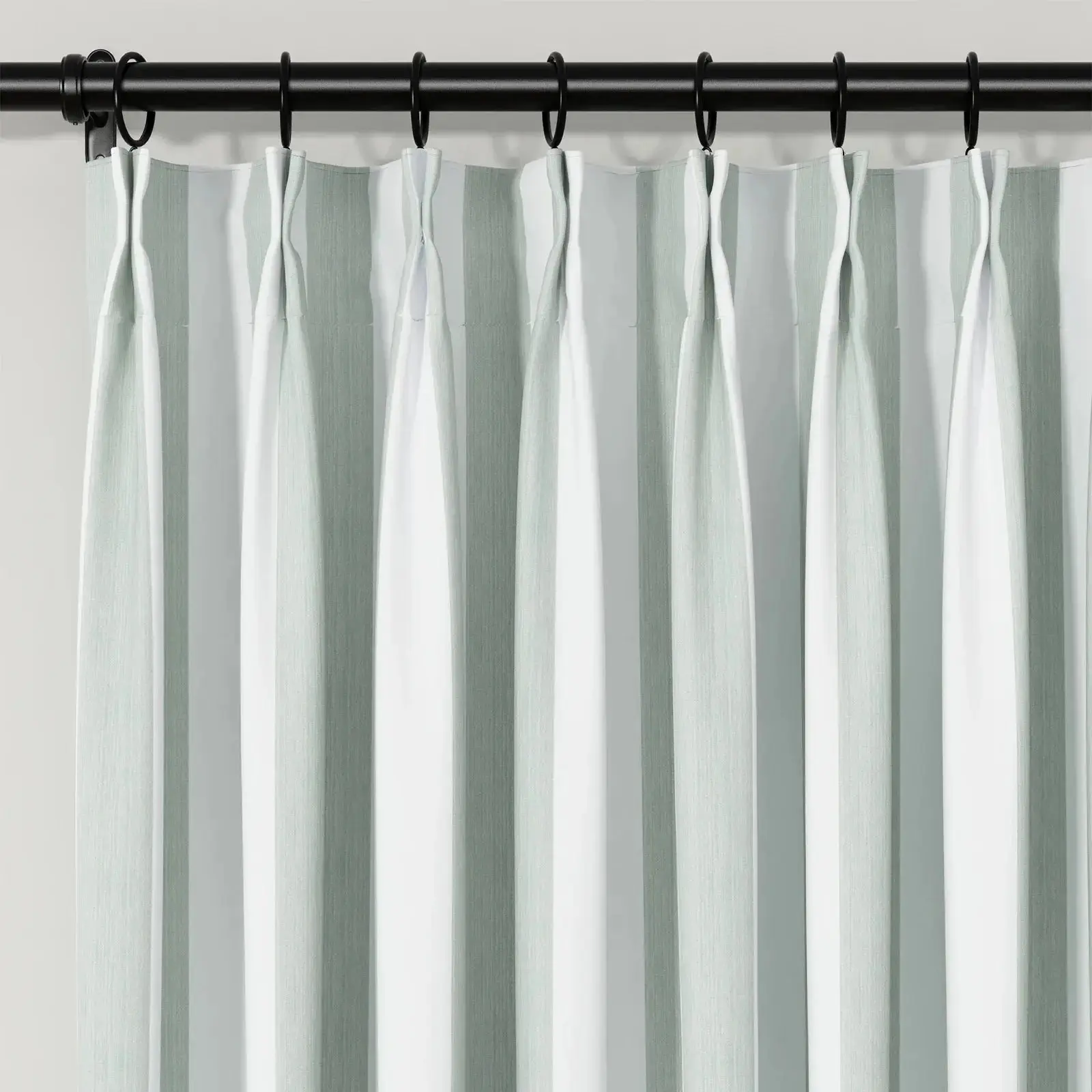 Celia Striped Plaid Cafe Curtain - Image 56
