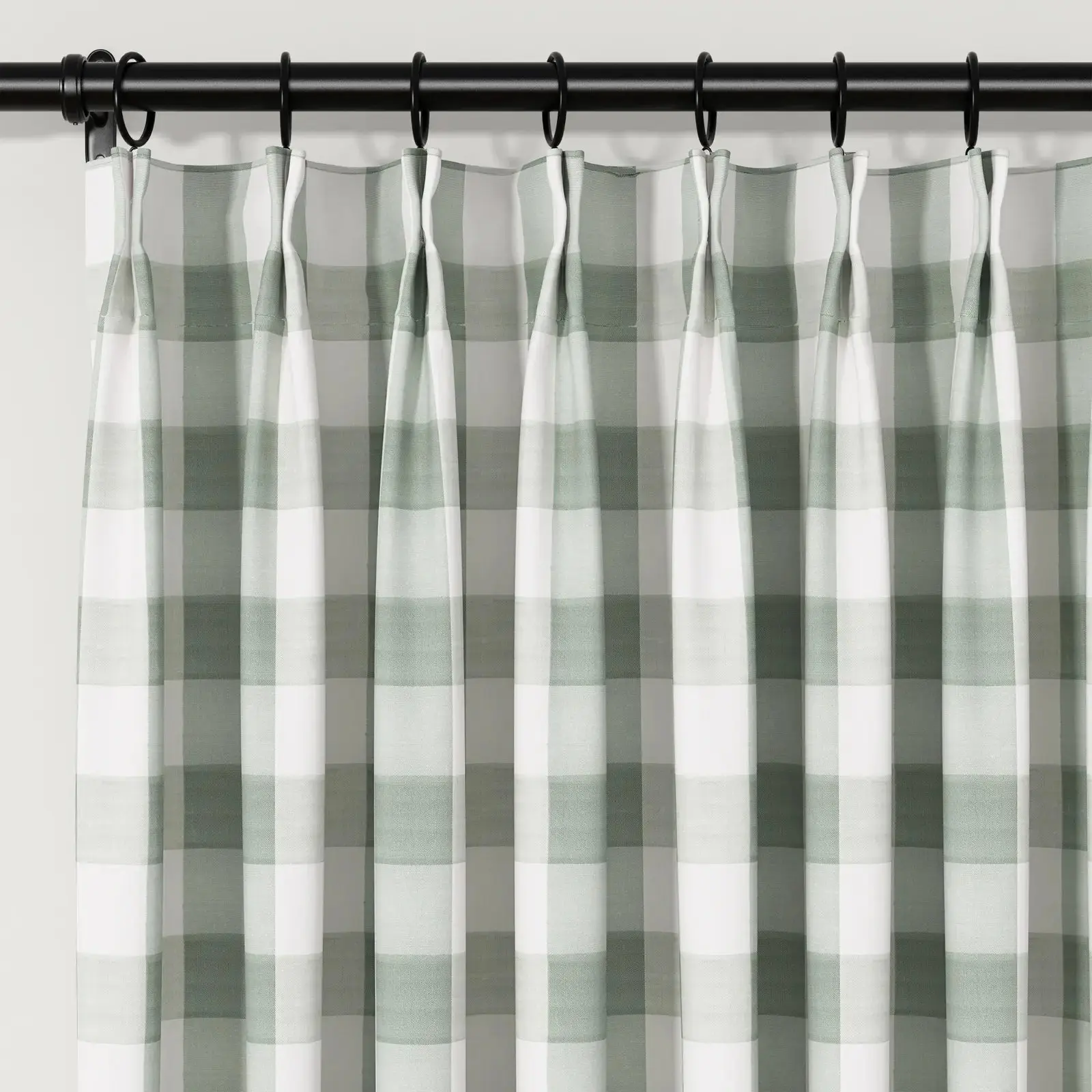 Celia Striped Plaid Cafe Curtain - Image 19