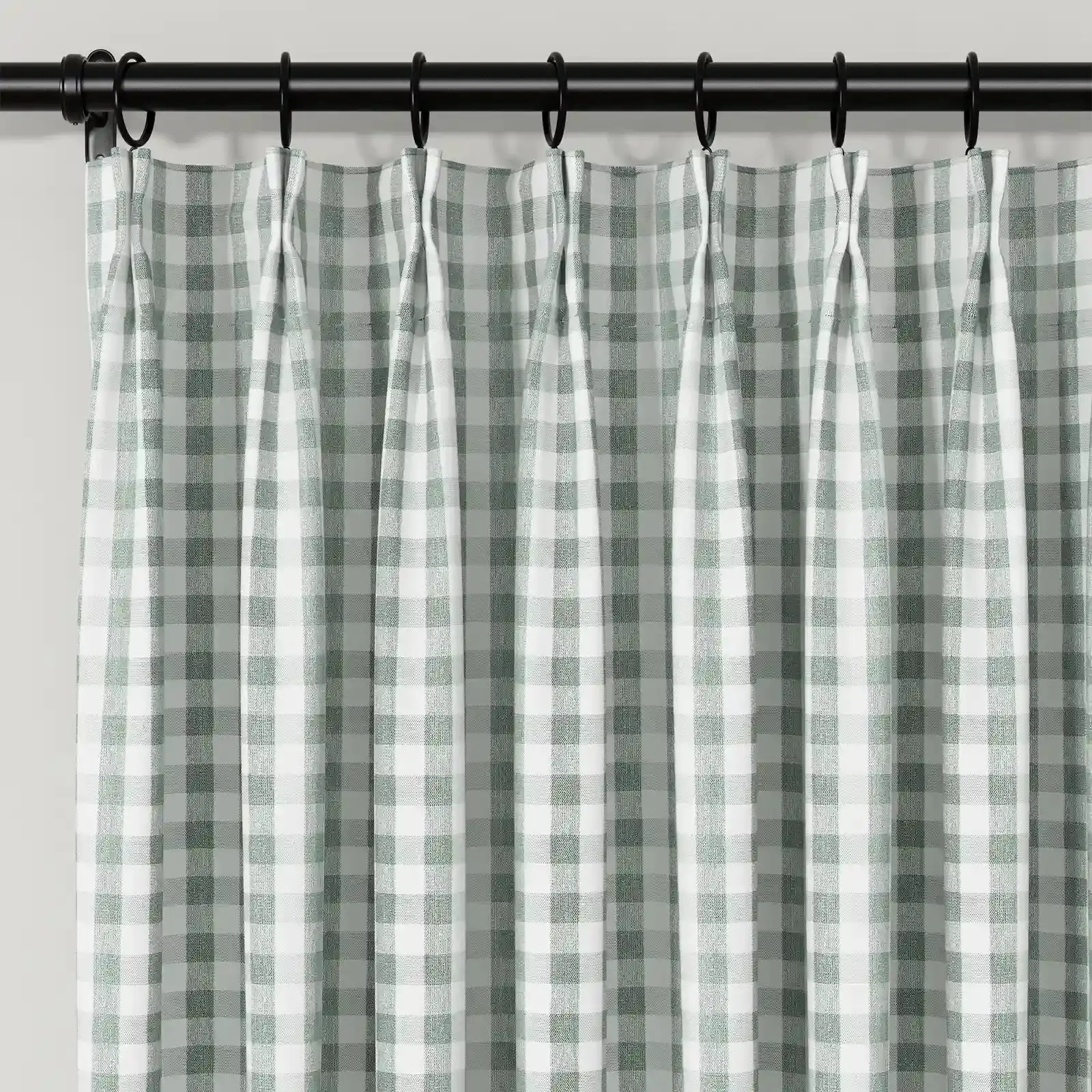 Celia Striped Plaid Curtain - Image 23