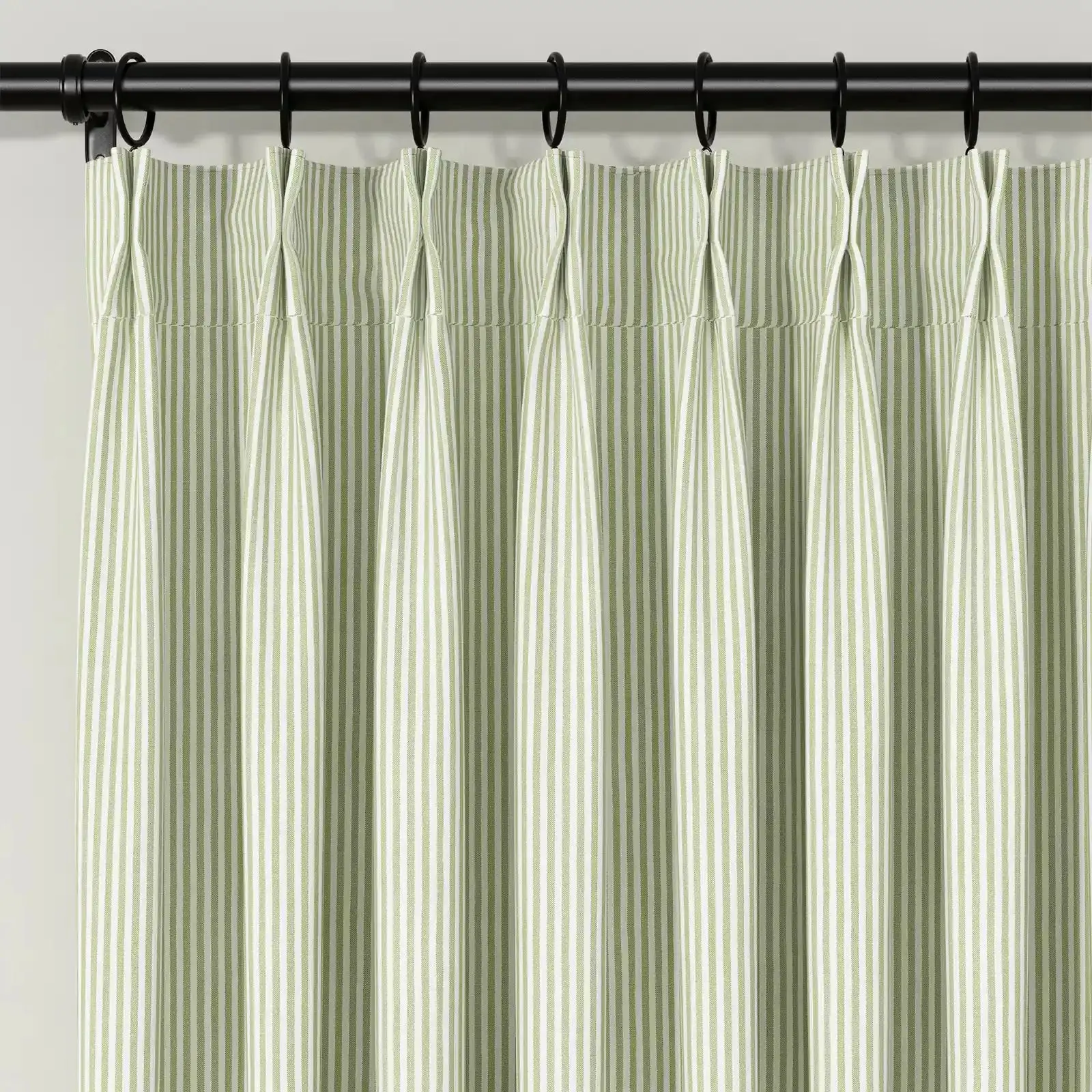 Celia Striped Plaid Cafe Curtain - Image 62
