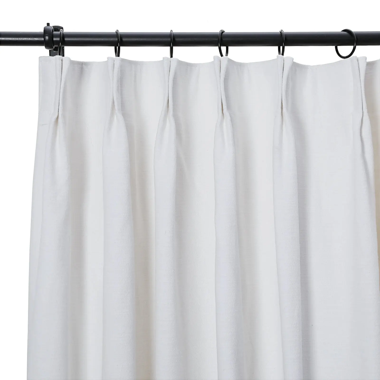 Cotton Blend Drapery Pleated | Cloe - Image 35