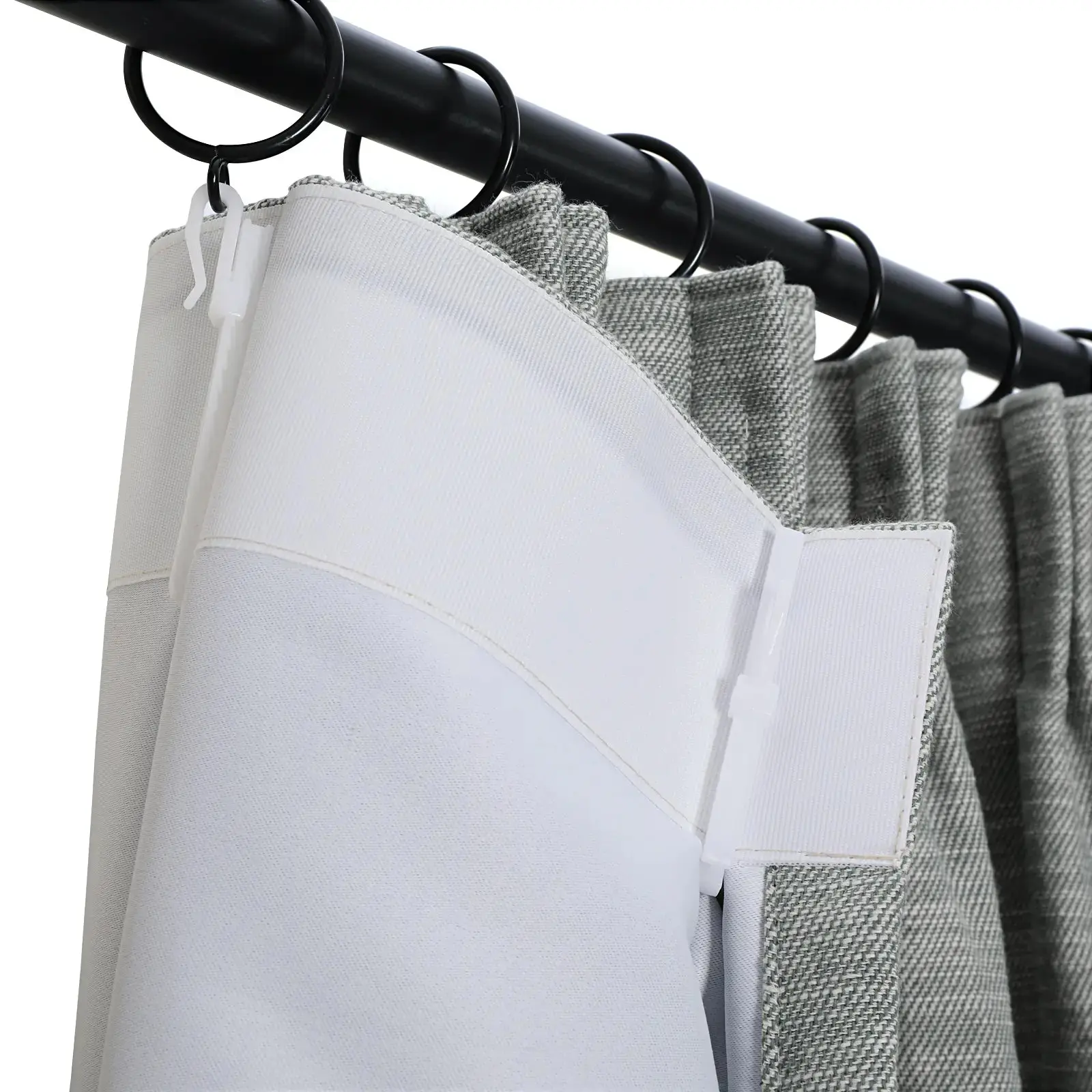 Cotton Blend Drapery Pleated | Cloe - Image 49