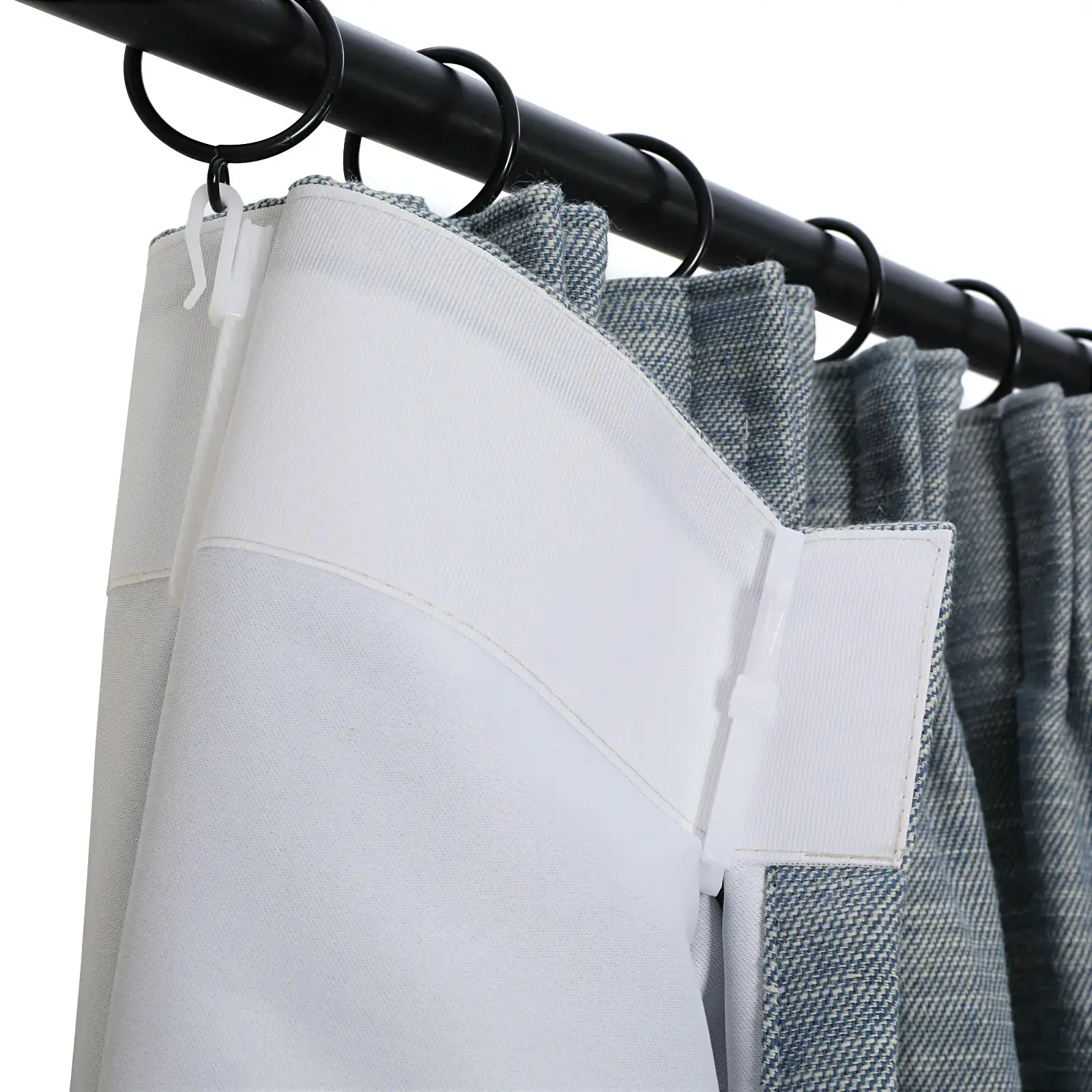 Cotton Blend Drapery Pleated | Cloe - Image 57