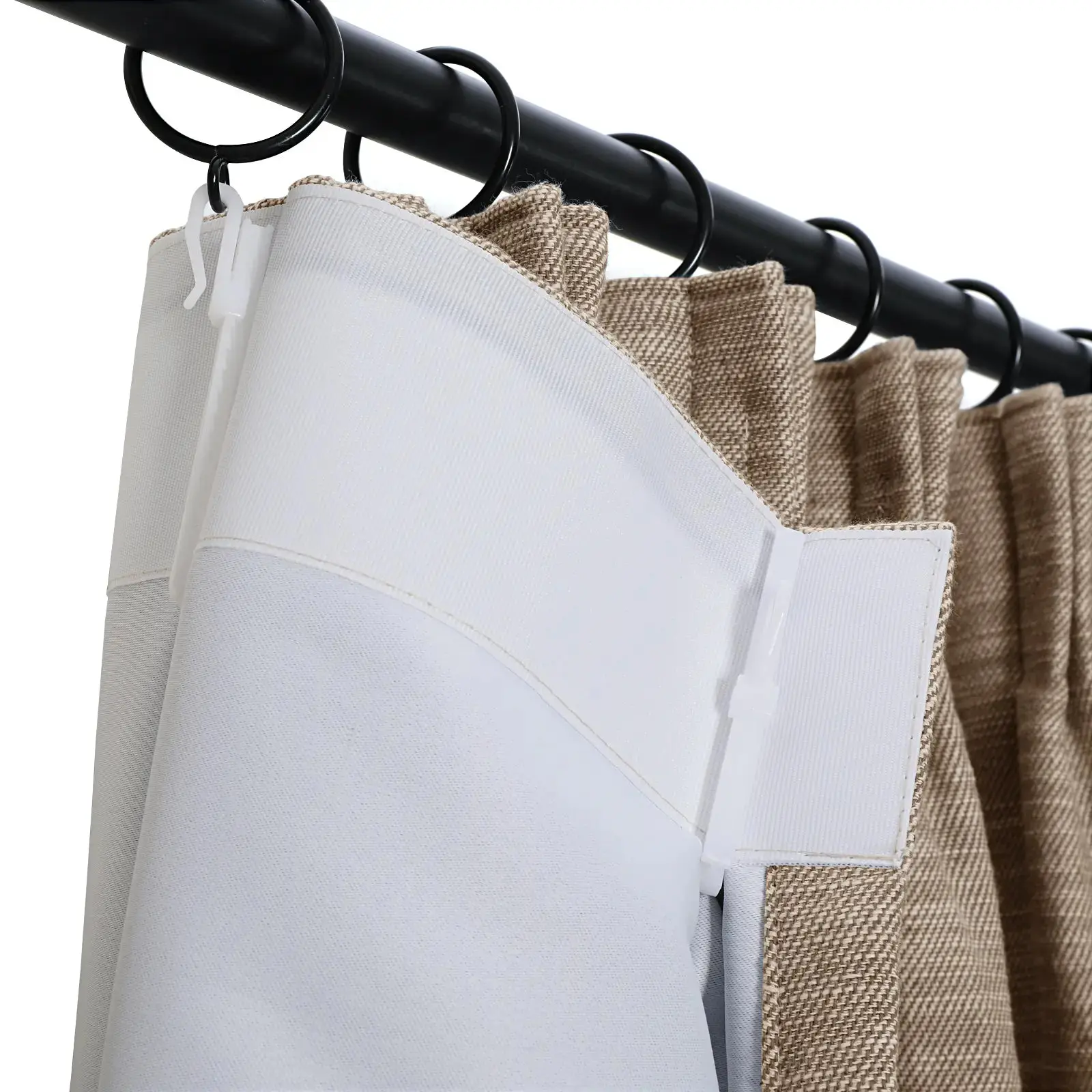 Cotton Blend Drapery Pleated | Cloe - Image 69