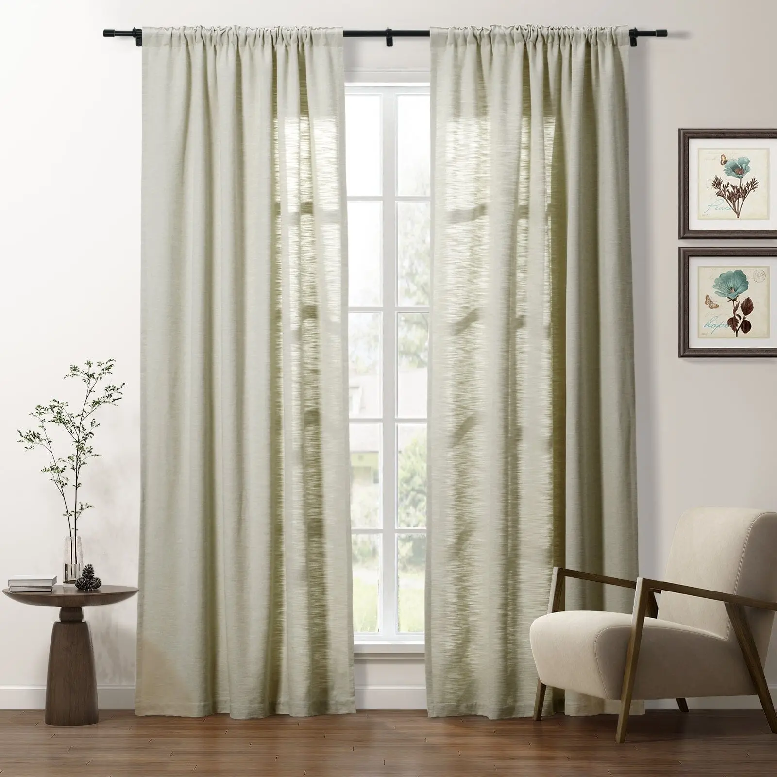 Cotton Blend Drapery Soft Top | Cloe - Image 11