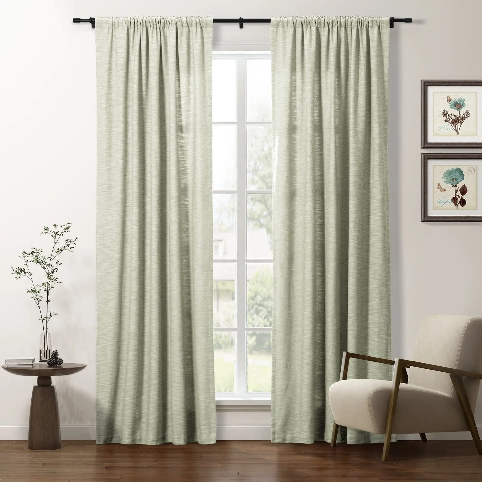 Cotton Blend Drapery Soft Top | Cloe - Image 17