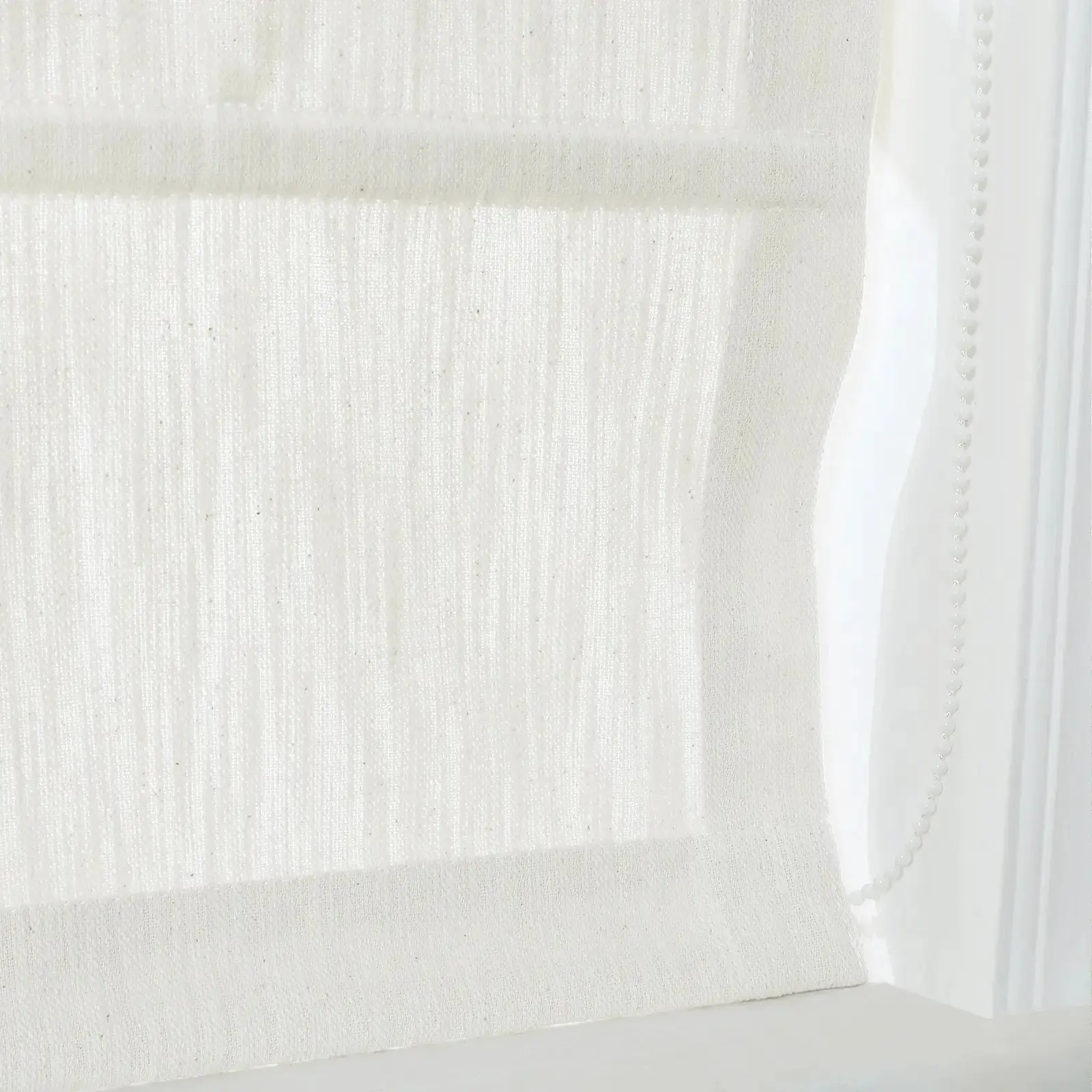 Cloe Cotton Blend Roman Shade Cord Lift - Image 4