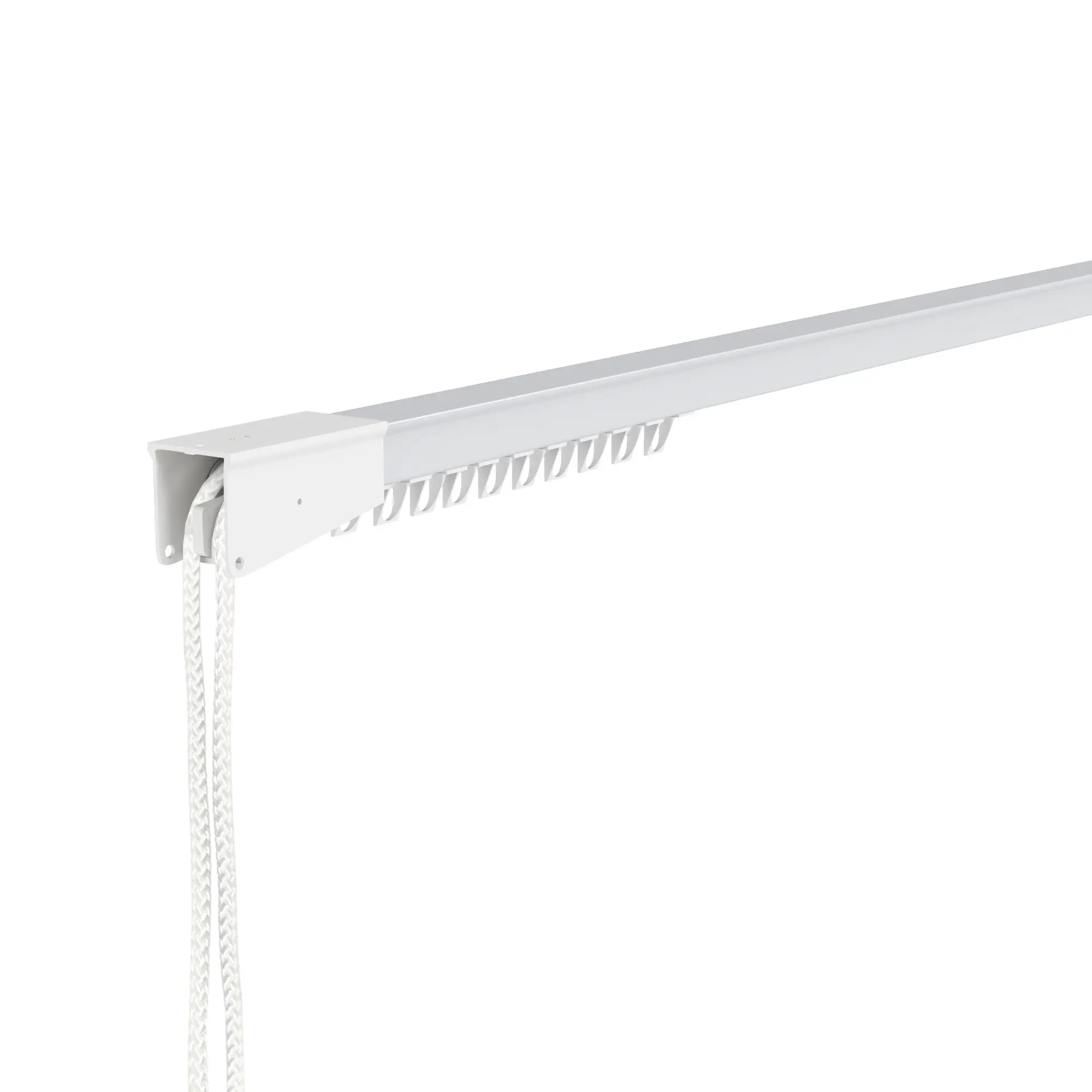 Custom Arch and Triangle Window Curtain & Track Solution - Image 8