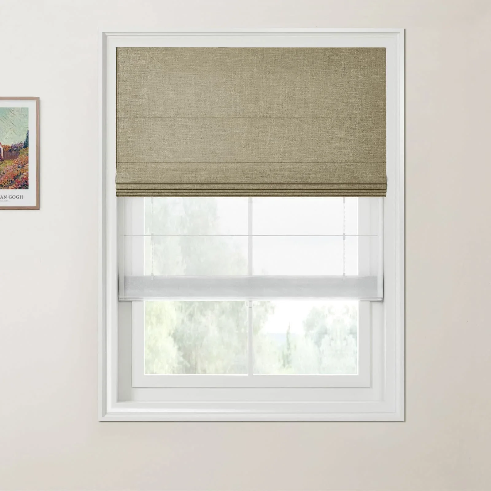 Custom Day Night Roman Shade Cordless - Image 25