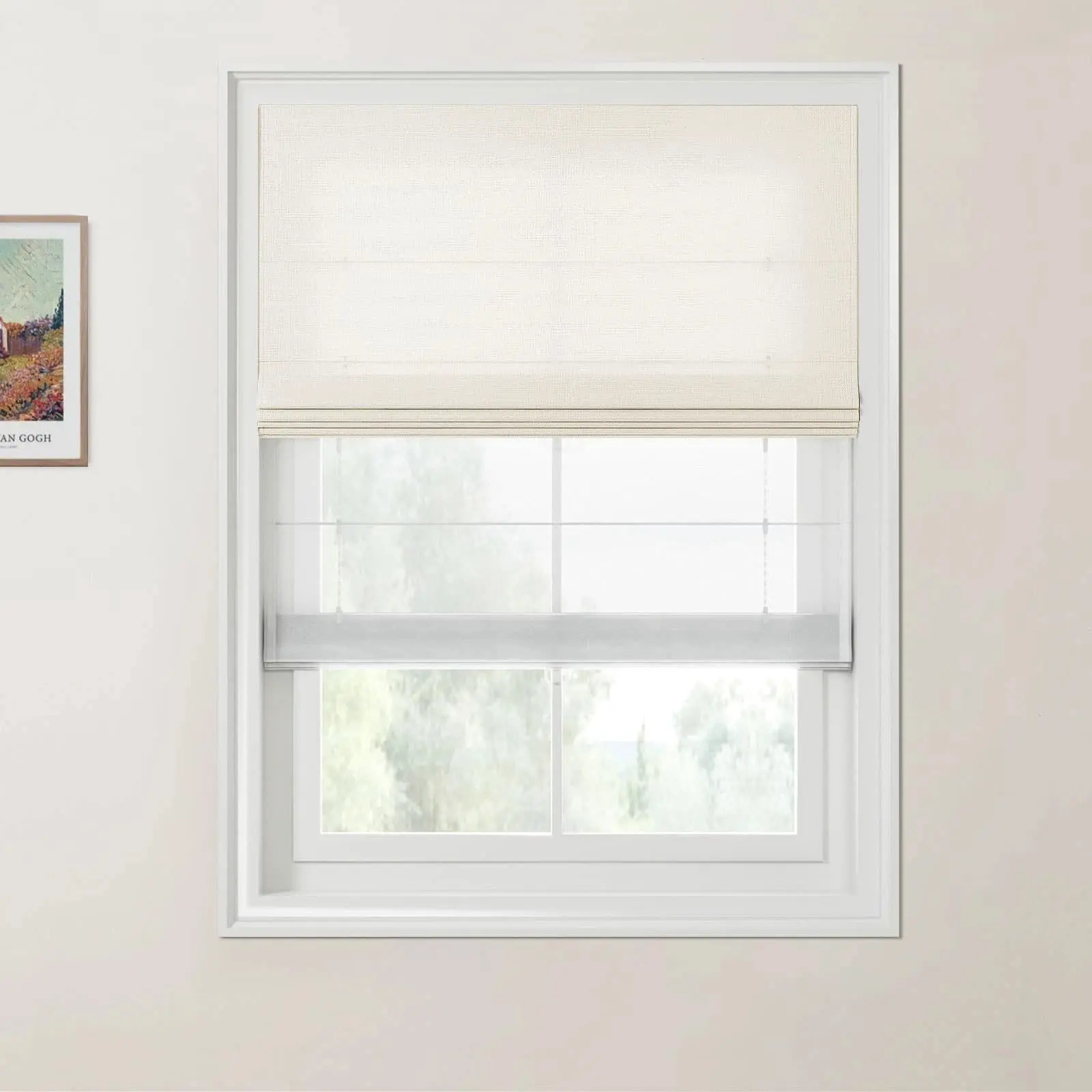 Custom Day Night Roman Shade Cordless - Image 34