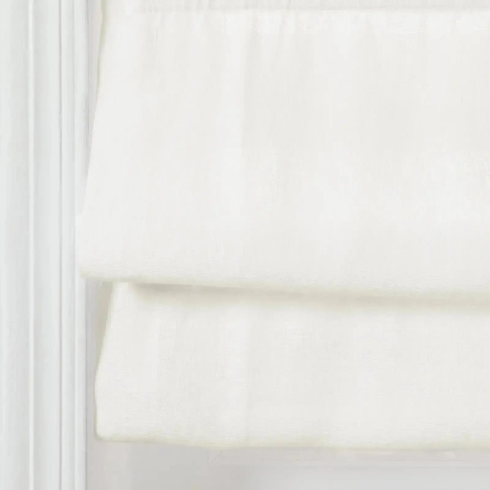 Custom Roman Shade with Trim Border Cordless - Image 31