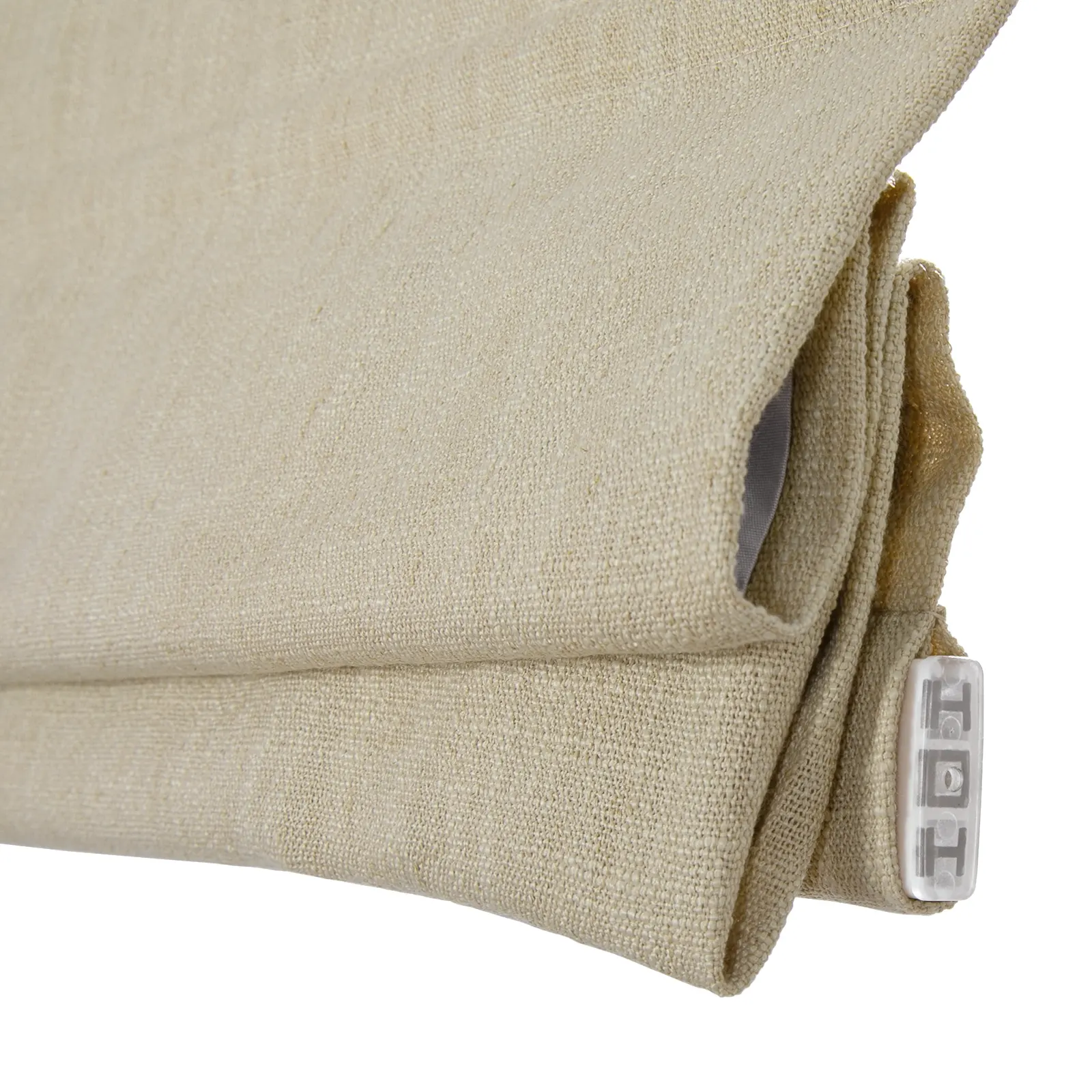Custom Linen Roman Shade Cordless - Image 11