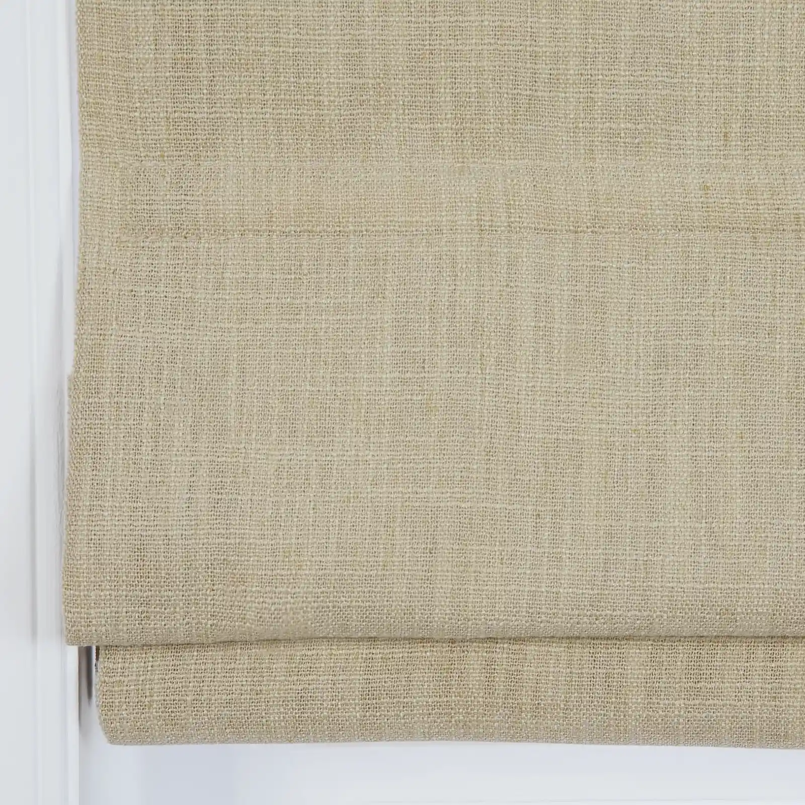 Custom Linen Roman Shade Cordless - Image 13