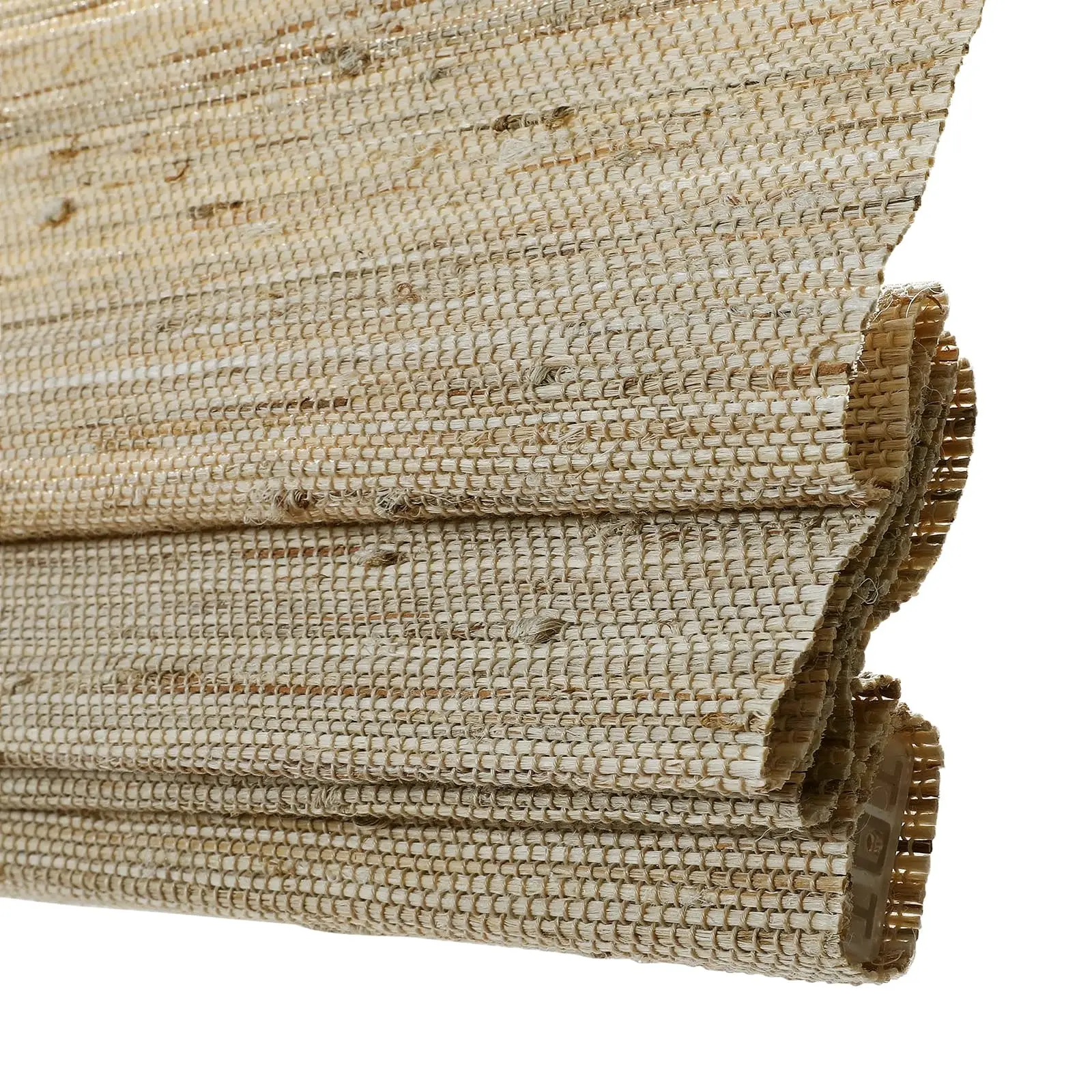 Custom No-Drill Bamboo Woven Shade Cordless - Image 8