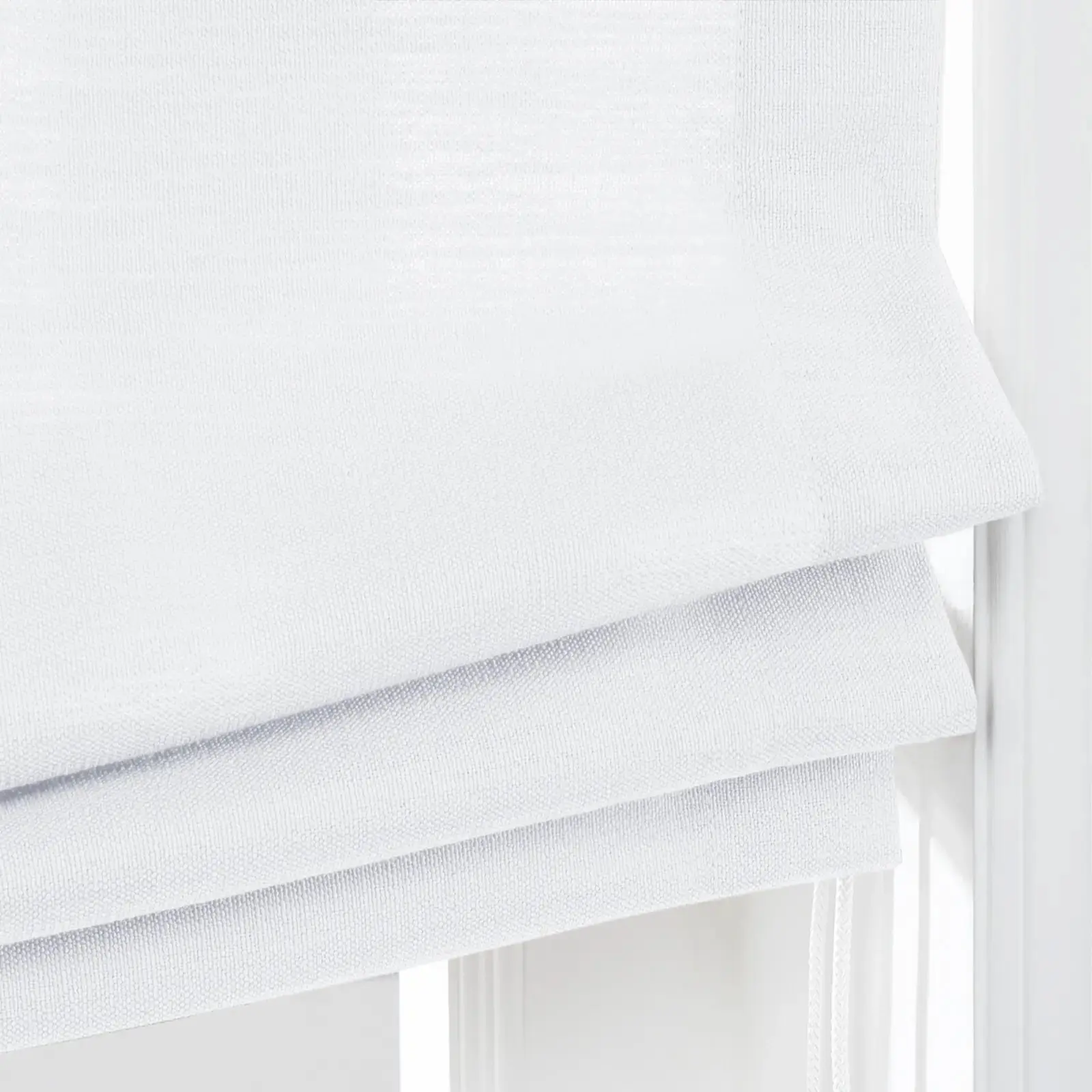 Custom Relaxed Roman Shades Cord Lift - Image 114