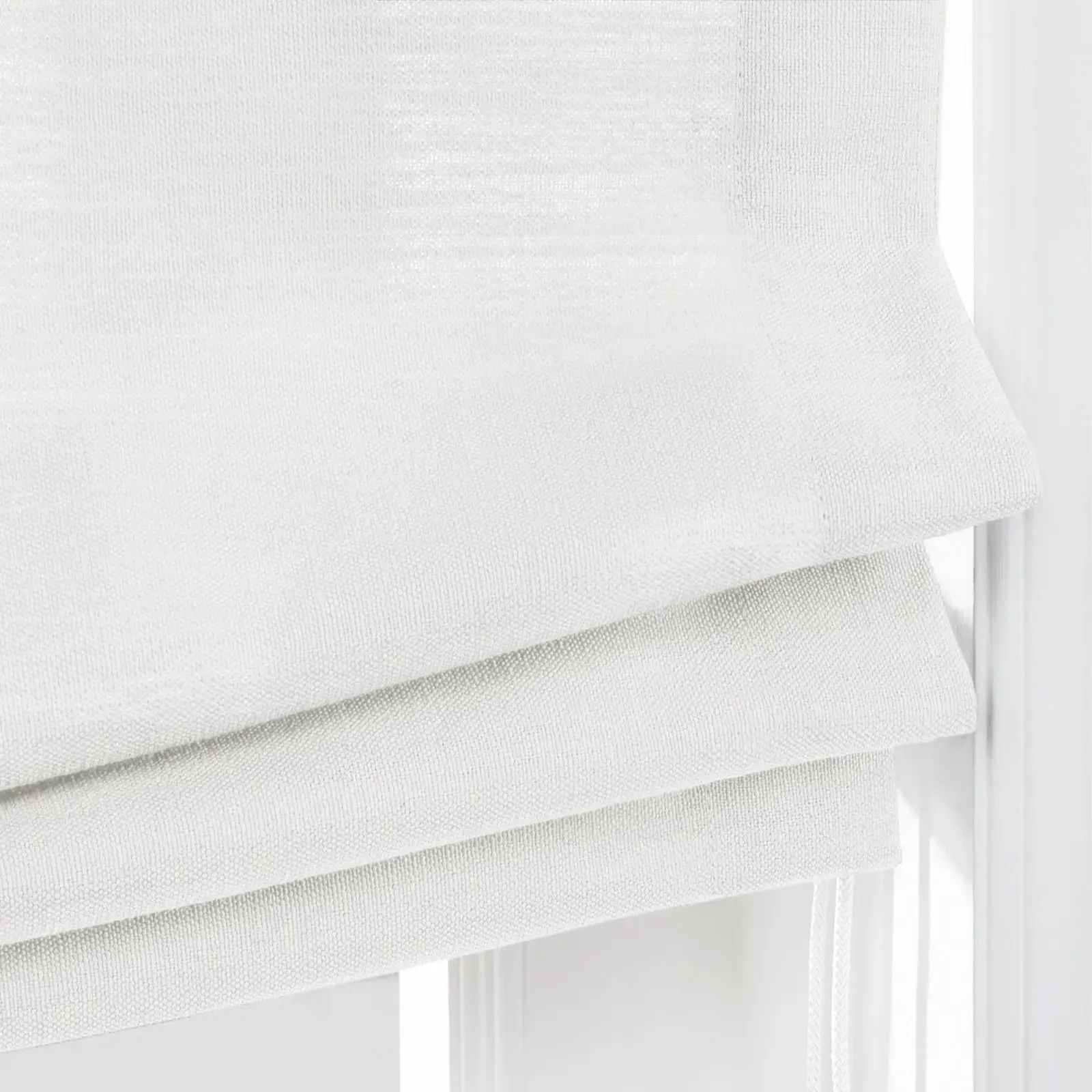 Custom Relaxed Roman Shades Cord Lift - Image 116