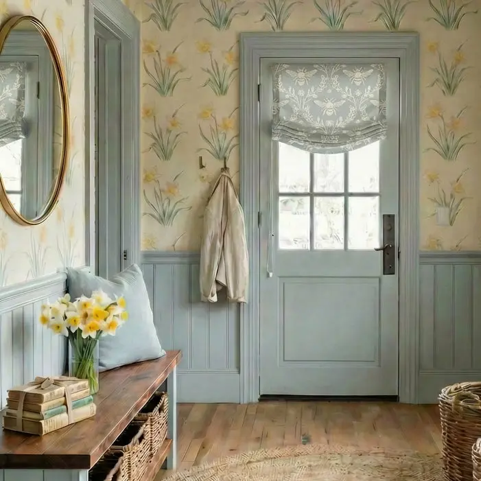 Custom Relaxed Roman Shades Cord Lift - Image 147