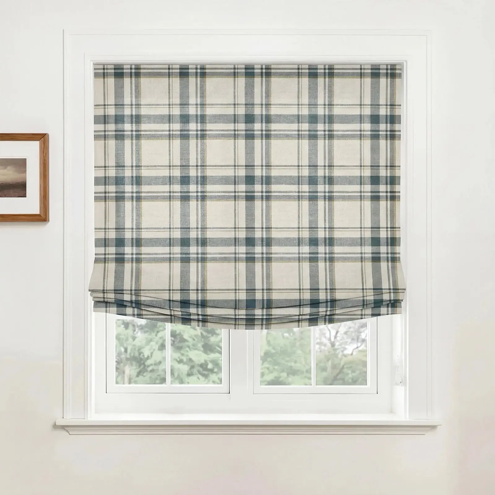 Custom Relaxed Roman Shades Cord Lift - Image 153