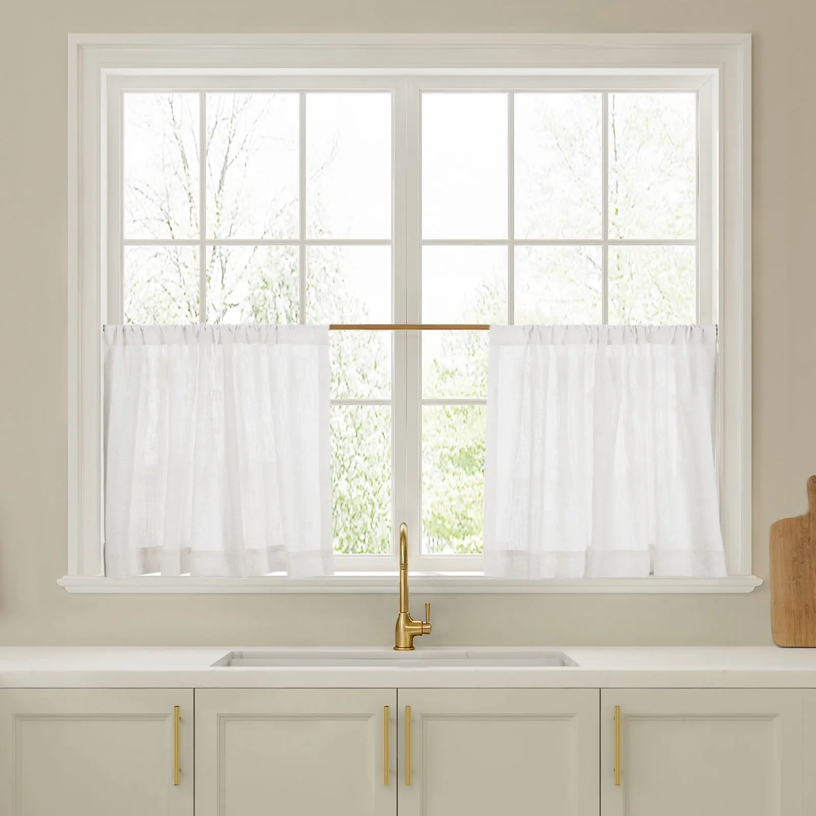 Custom Rod Pocket Cafe Curtains - Image 9