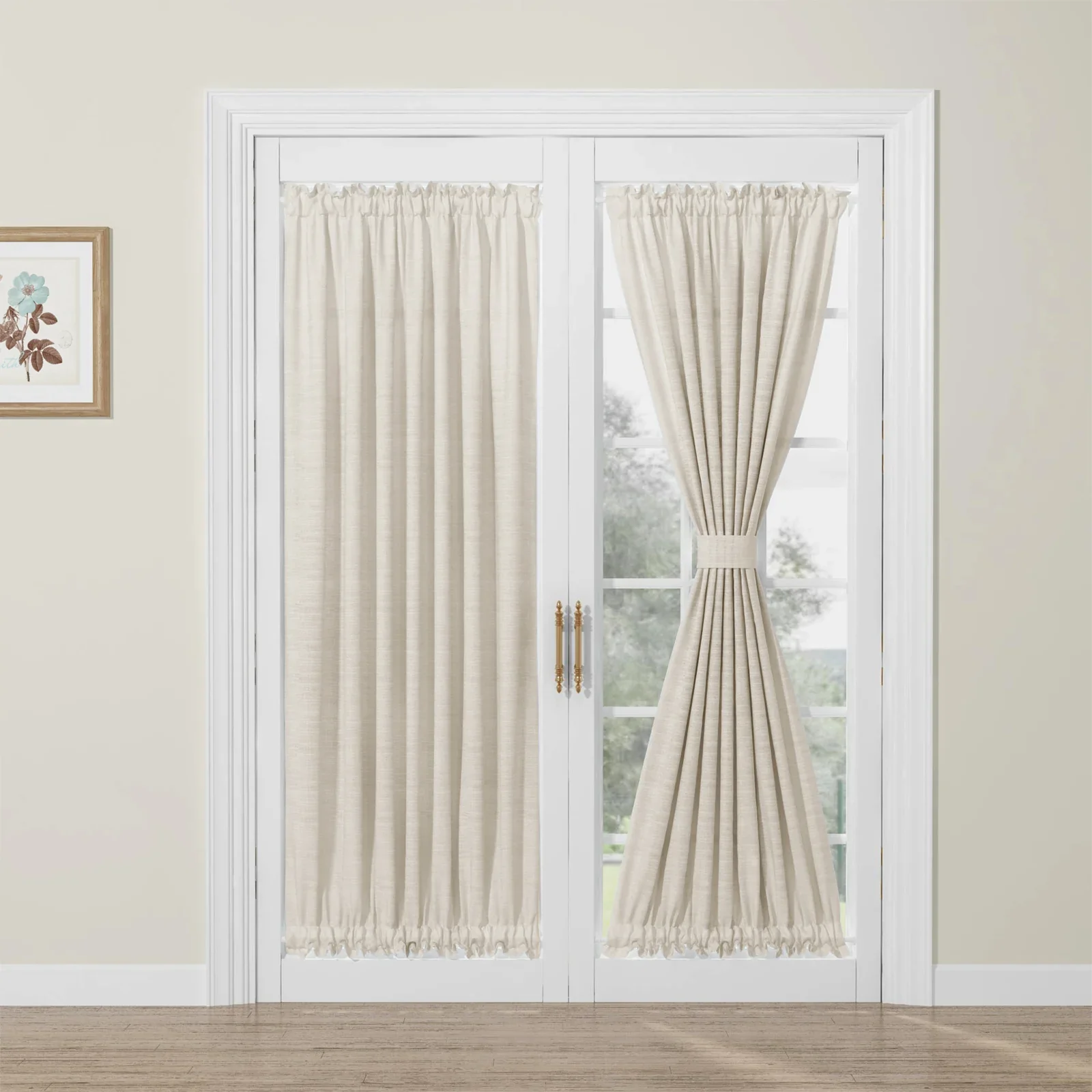 Custom Rod Pocket French Door Curtain - Image 15