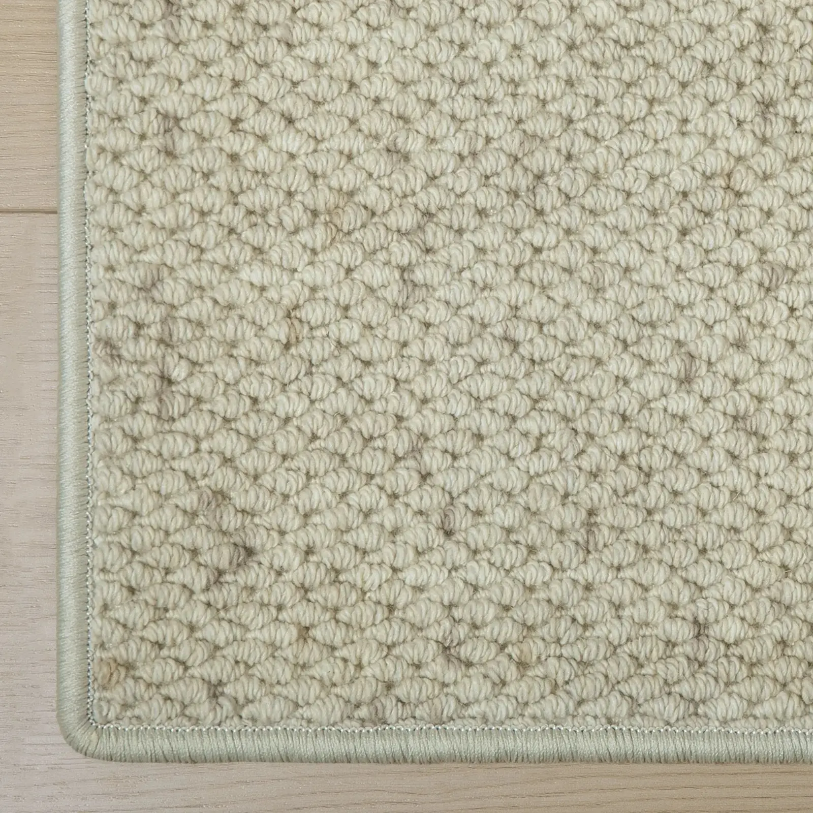 Della Natural Patterned Wool Rug - Image 16