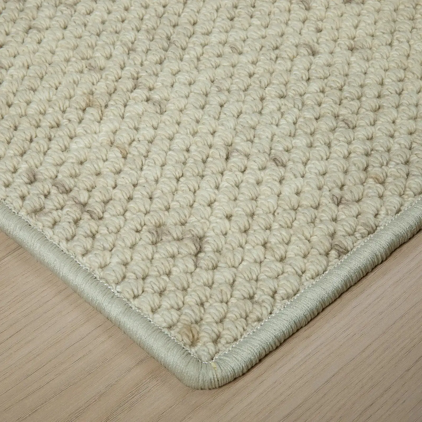 Della Natural Patterned Wool Rug - Image 18