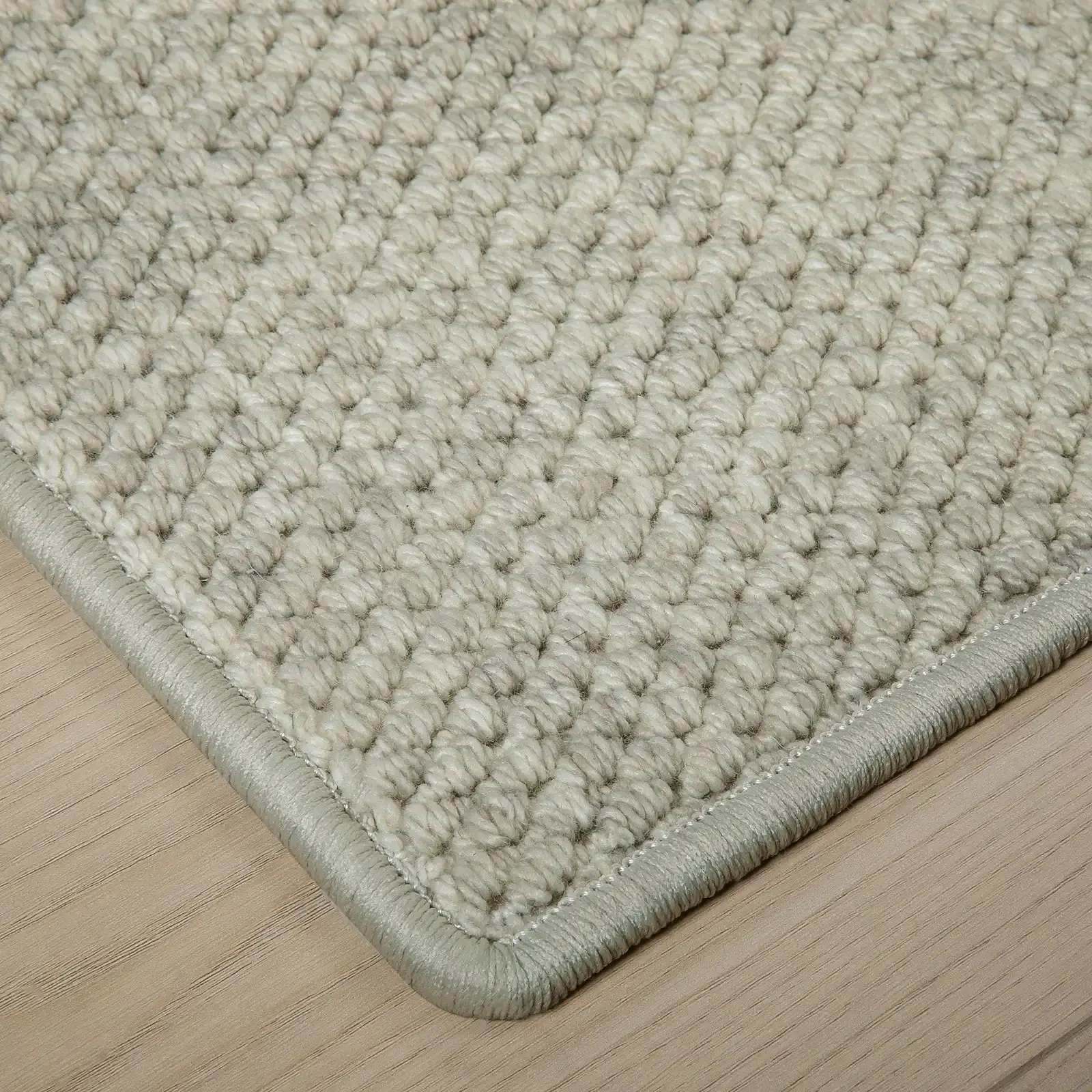 Della Natural Patterned Wool Rug - Image 26
